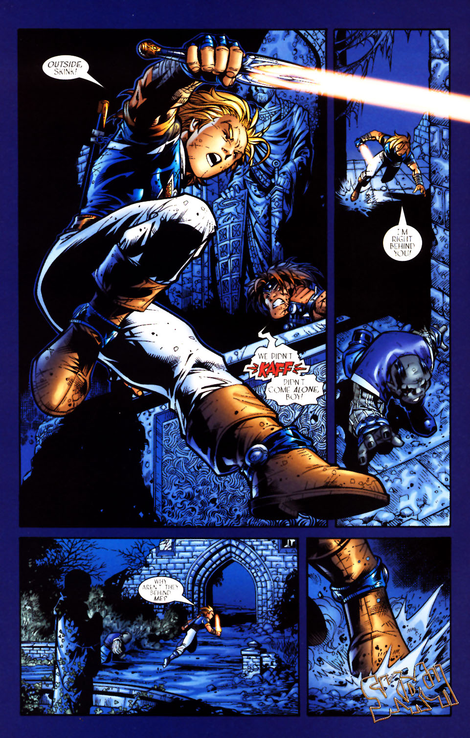 Read online Scion comic -  Issue #4 - 5