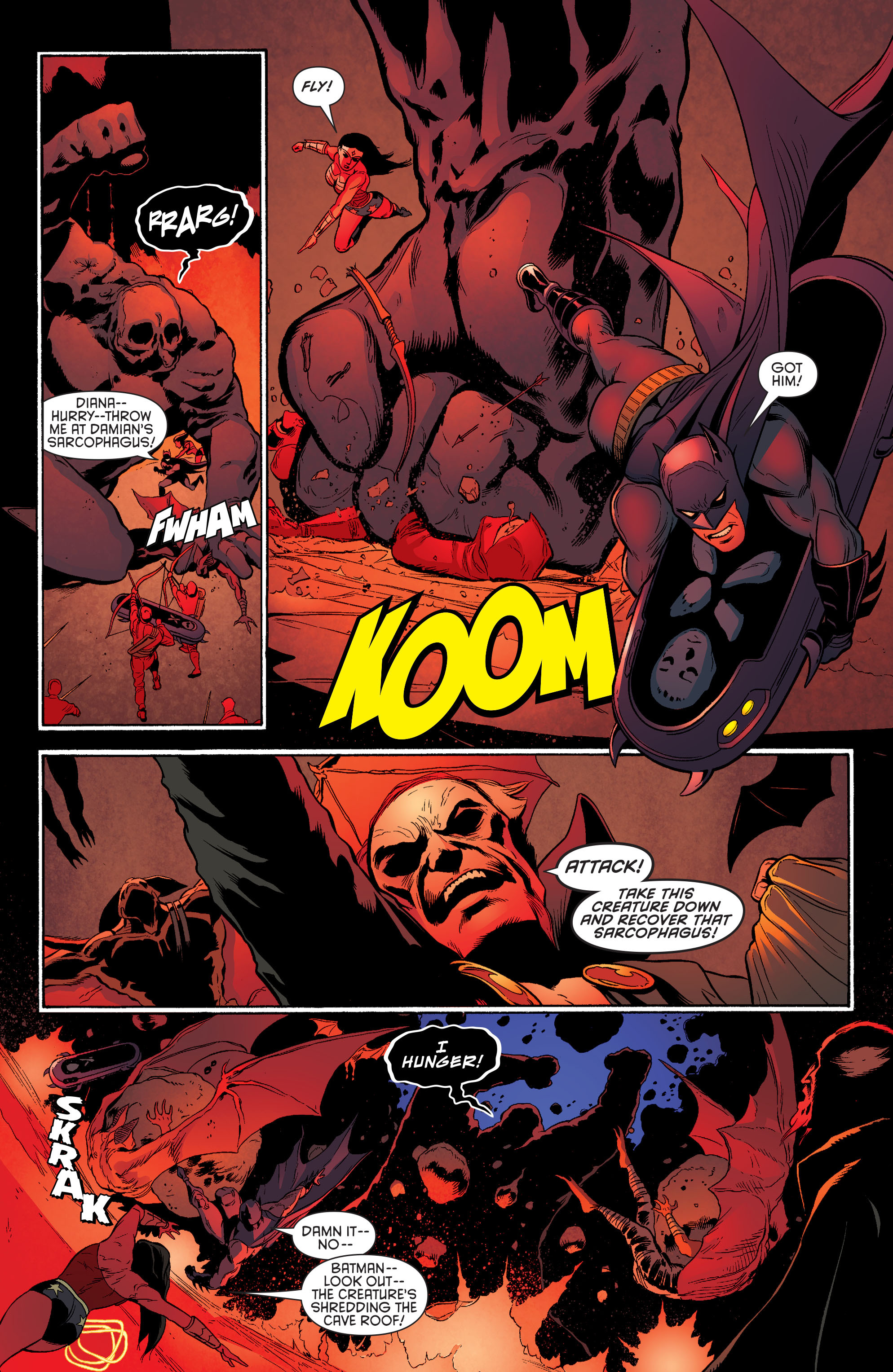Read online Batman and Robin (2011) comic -  Issue #30 - Batman and Wonder Woman - 15