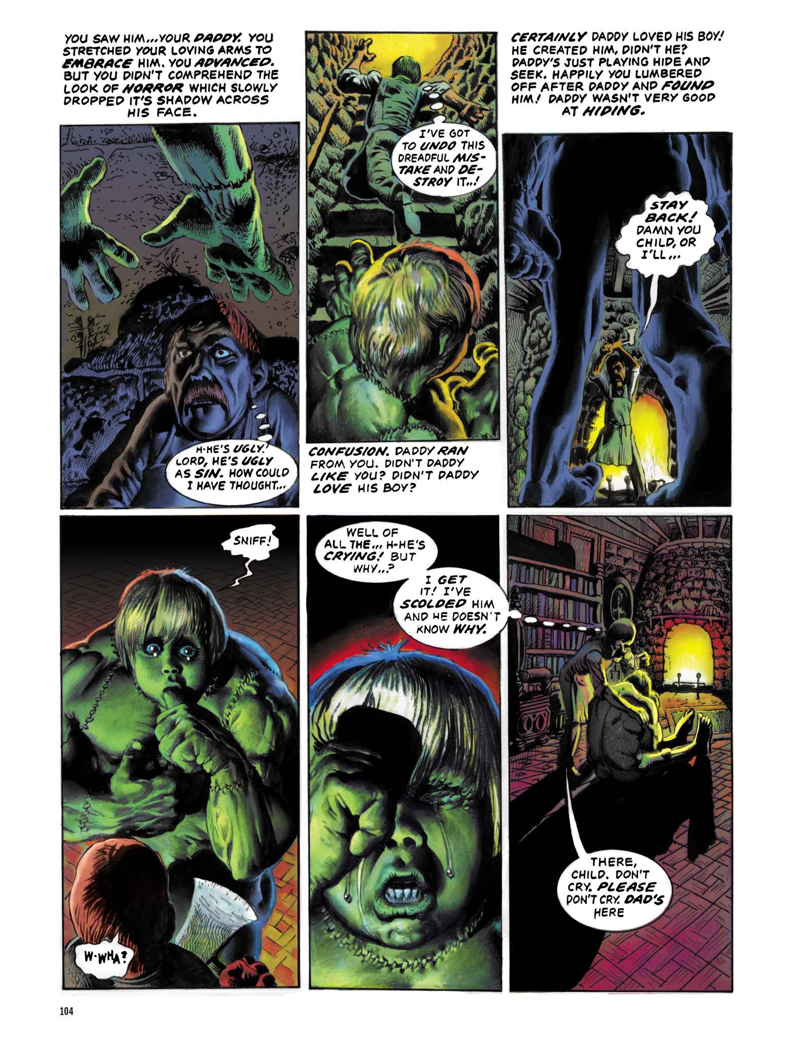 Read online Eerie Archives comic -  Issue # TPB 12 - 105