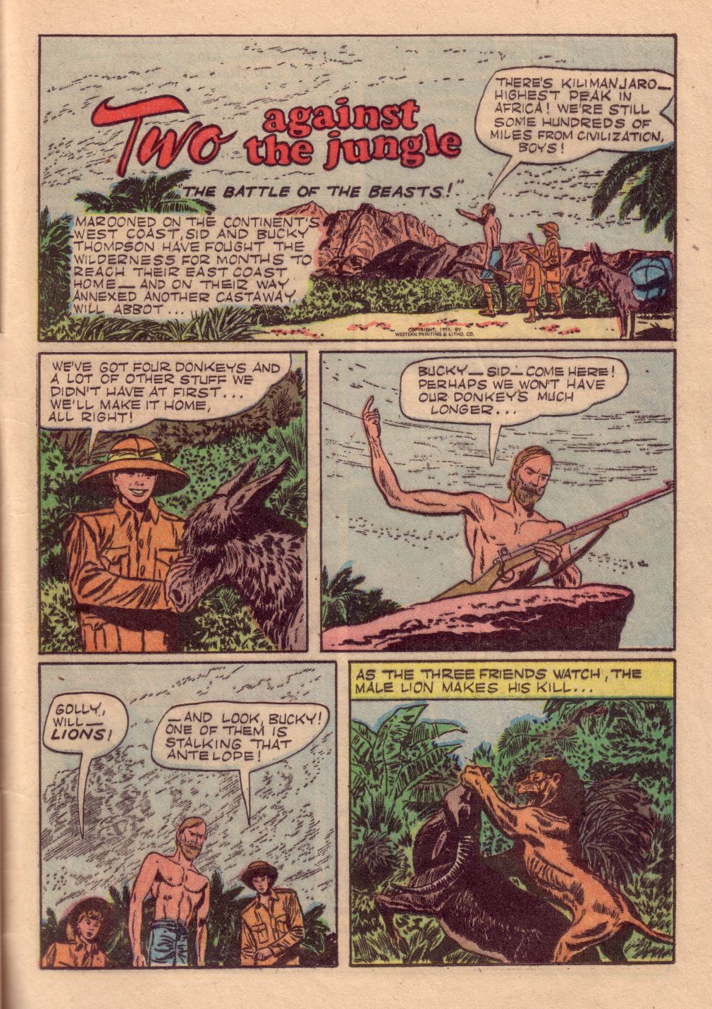 Read online Tarzan (1948) comic -  Issue #22 - 45