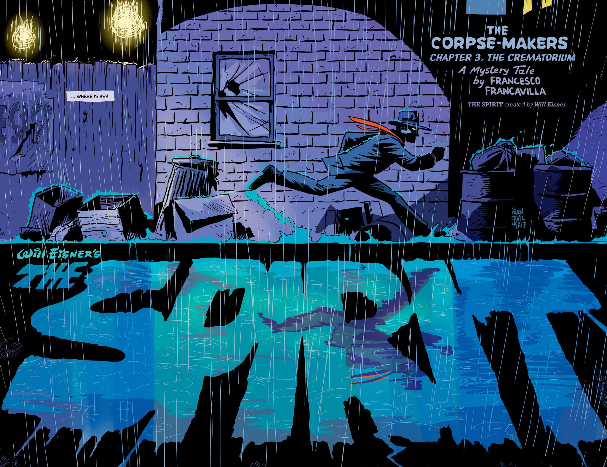Read online Will Eisner's The Spirit: The Corpse Makers comic -  Issue # TPB - 54