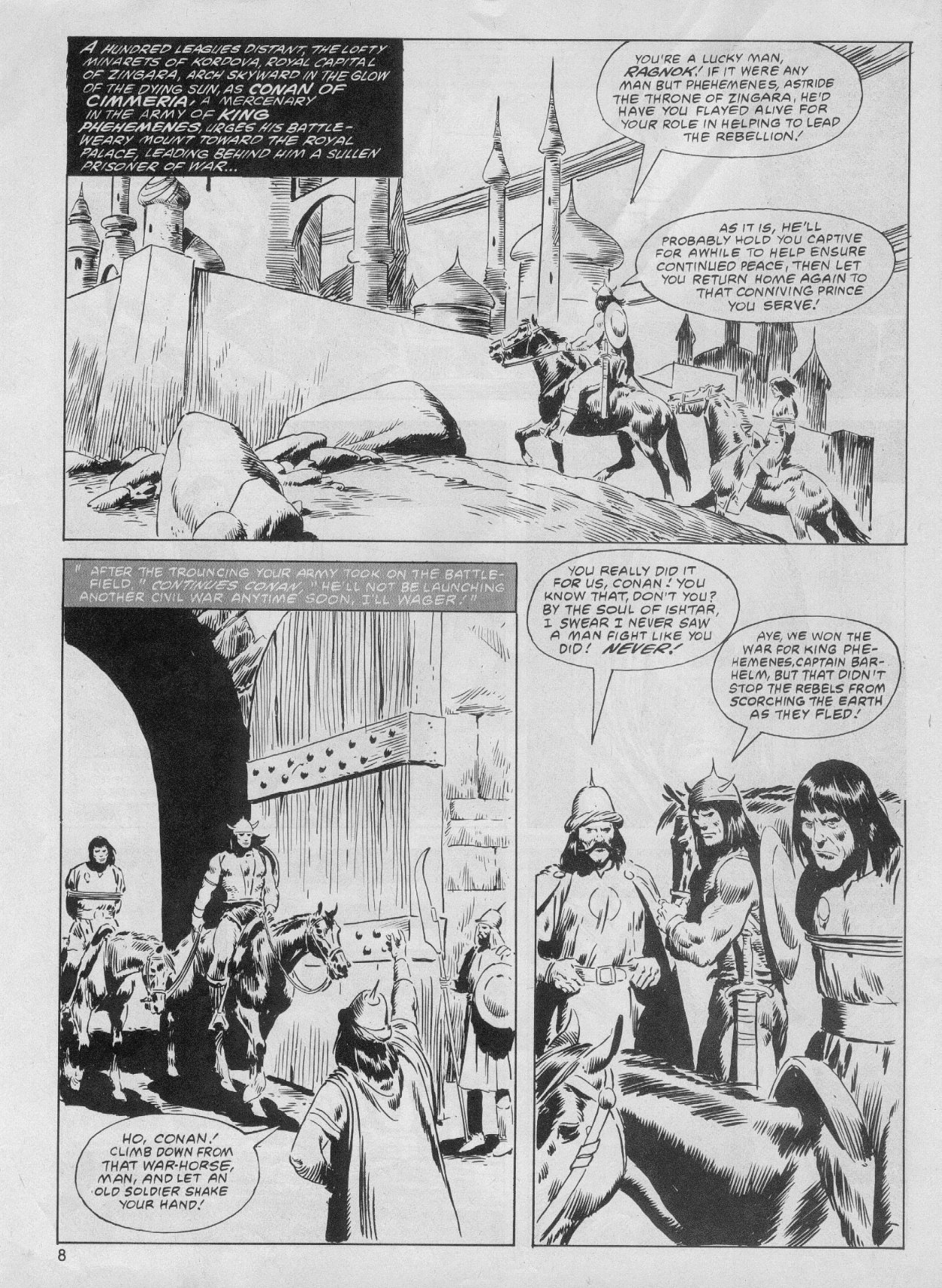 Read online The Savage Sword Of Conan comic -  Issue #61 - 8