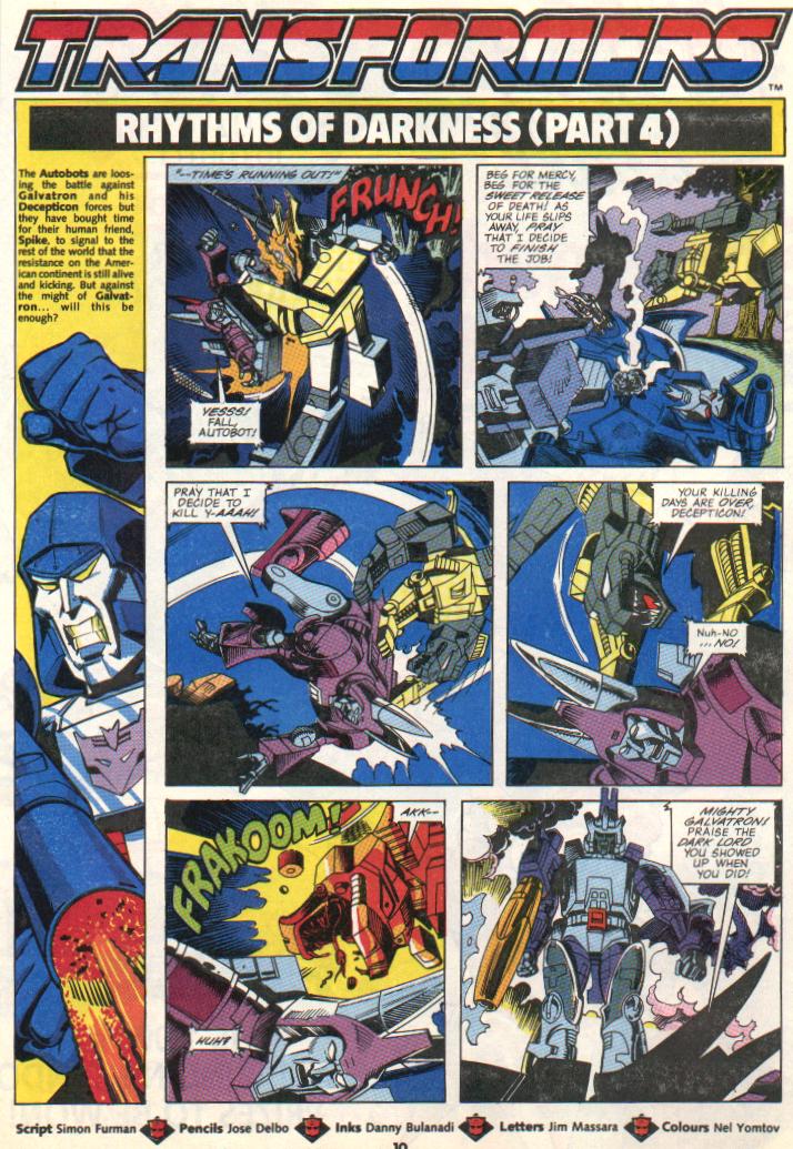 Read online The Transformers (UK) comic -  Issue #301 - 2