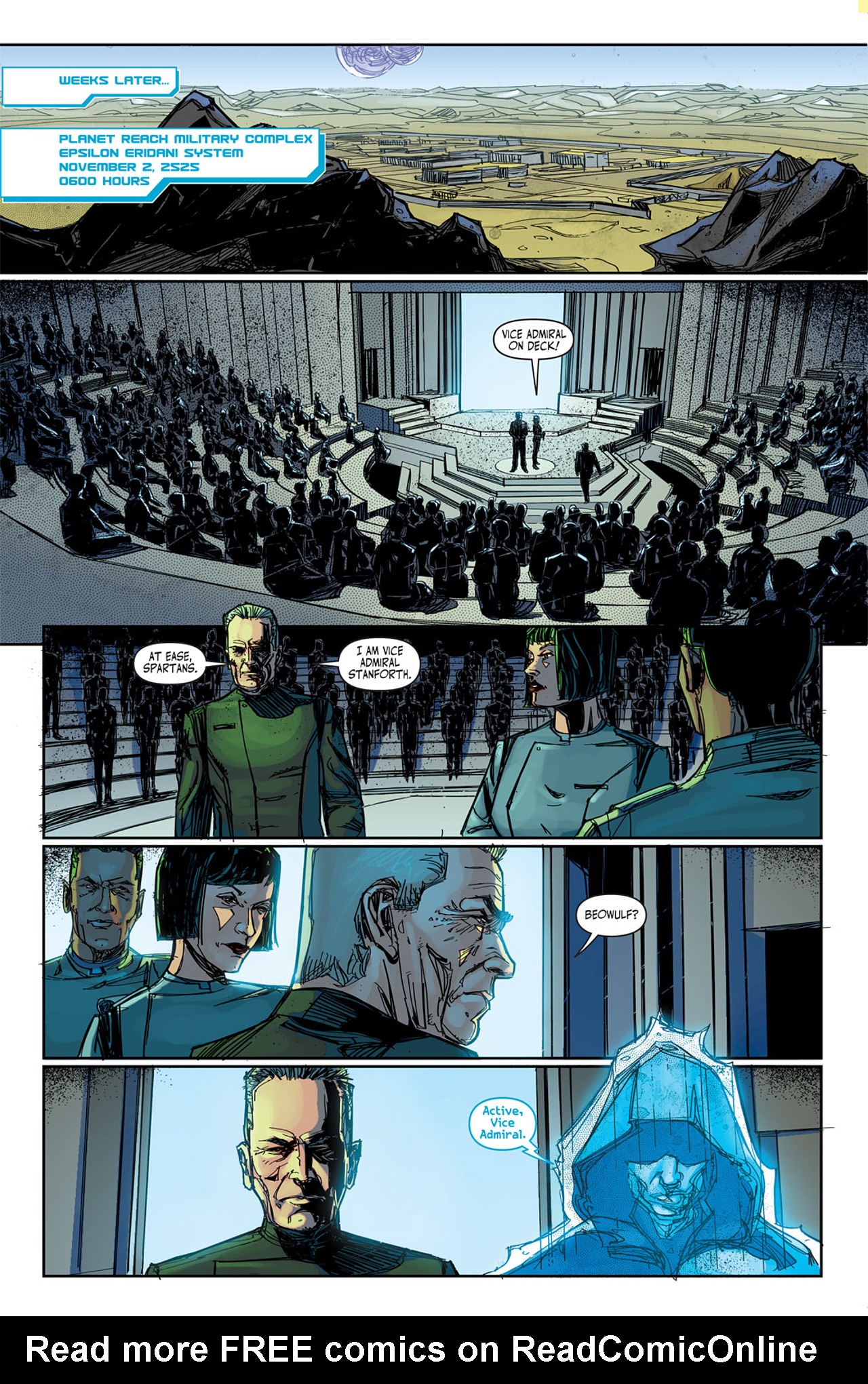 Read online Halo: Fall Of Reach - Boot Camp comic -  Issue # Full - 100