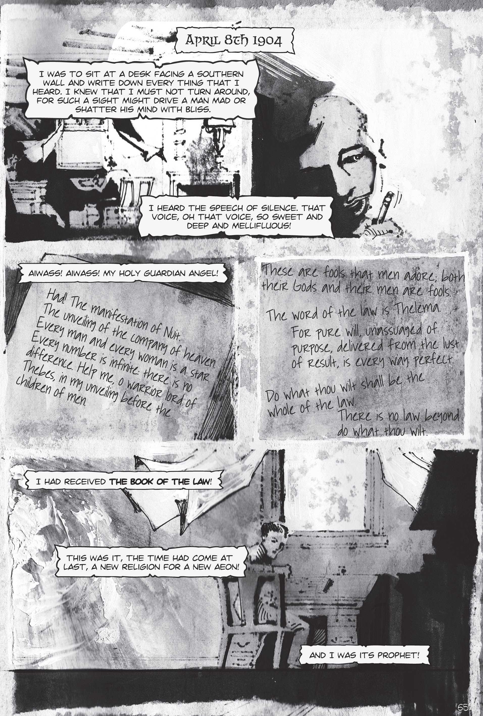 Read online Aleister Crowley: Wandering the Waste comic -  Issue # TPB - 74