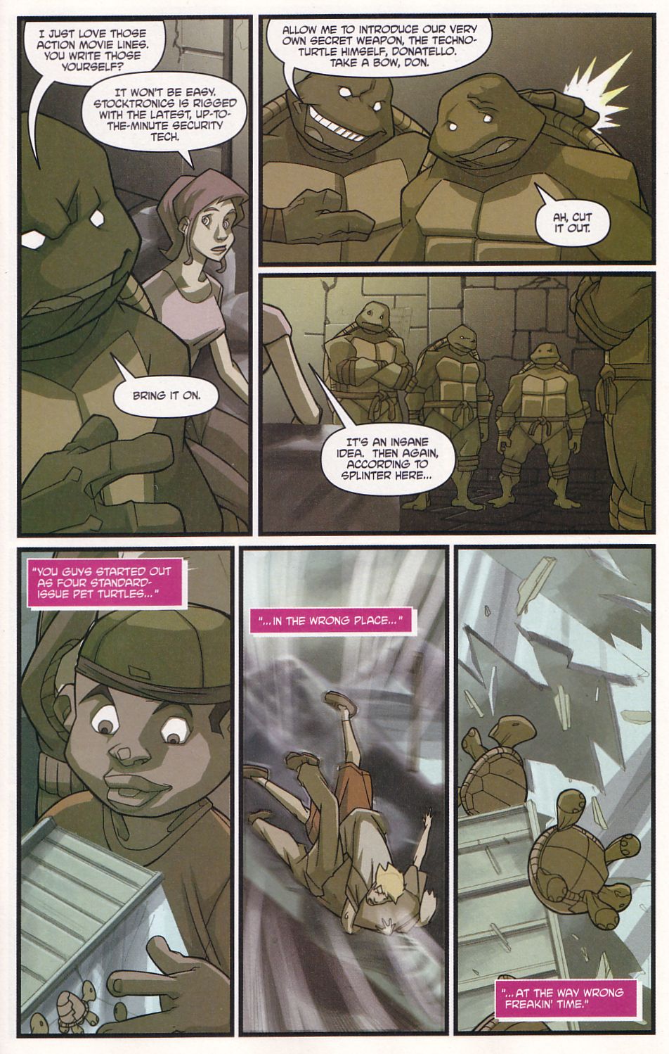 Teenage Mutant Ninja Turtles (2003) issue 3 - Page 9