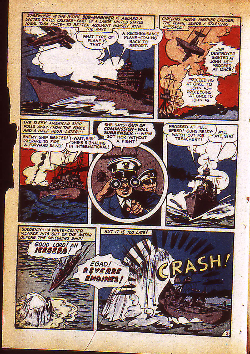 Read online Sub-Mariner Comics comic -  Issue #9 - 5