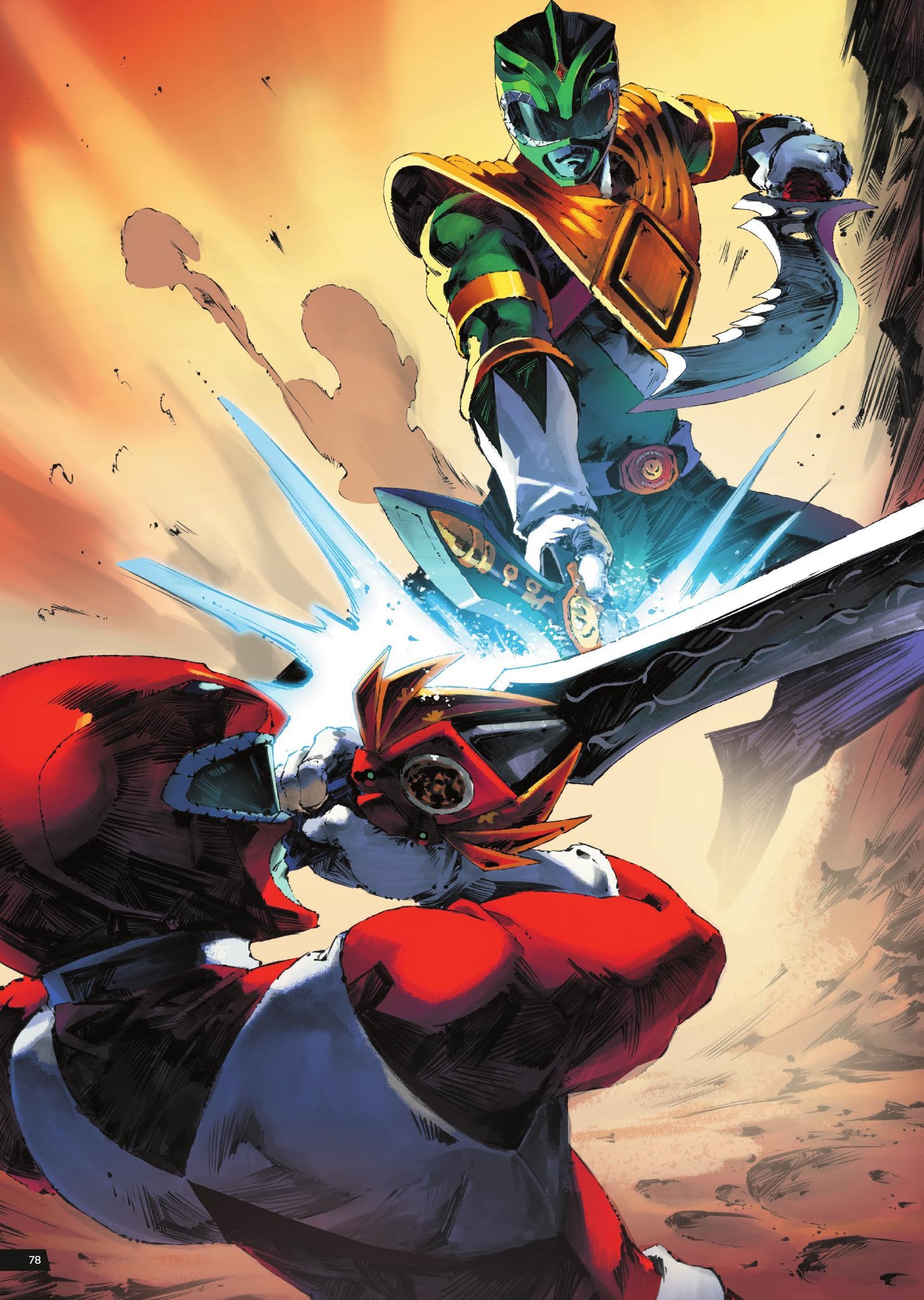 Read online Saban's Power Rangers Artist Tribute comic -  Issue # TPB - 73