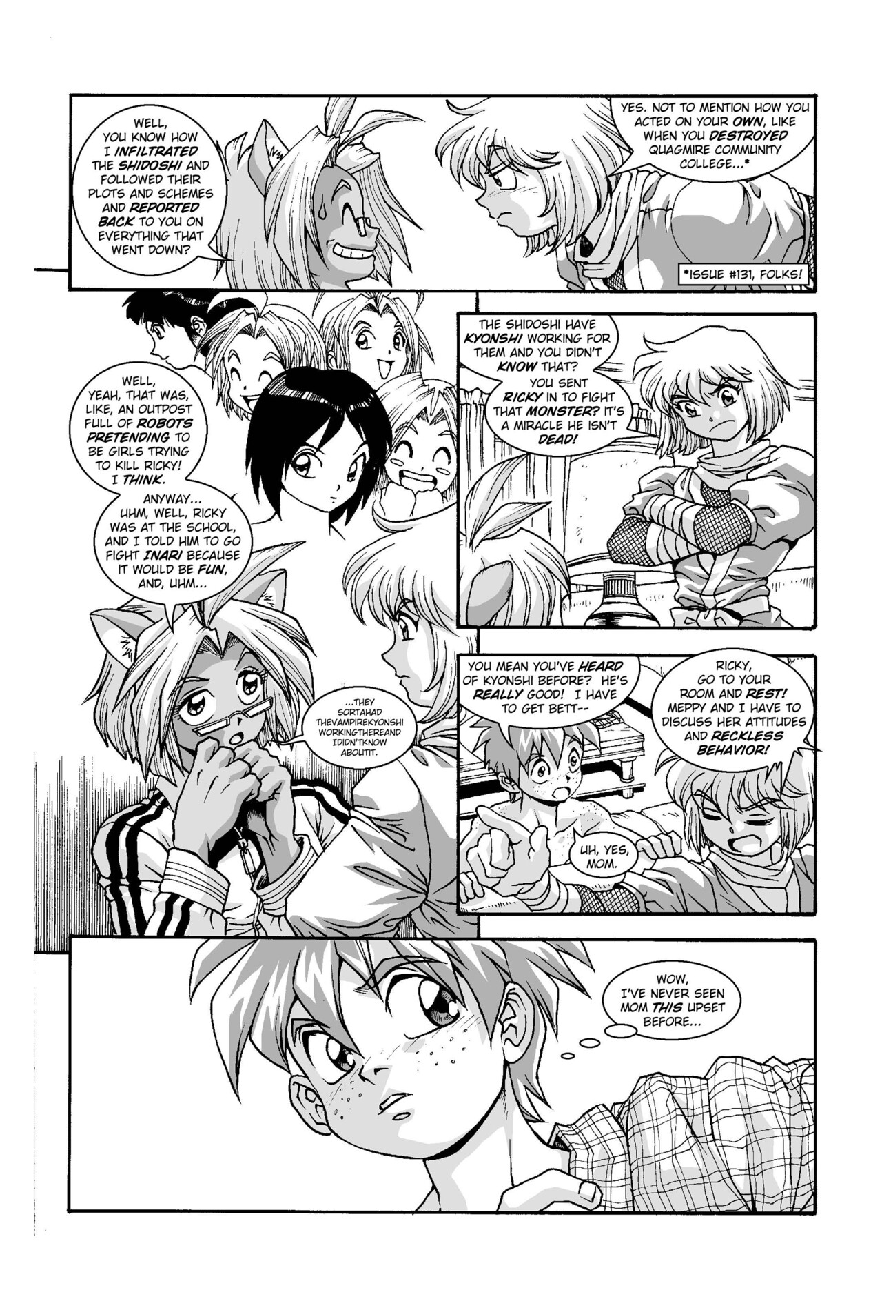 Read online Ninja High School (1986) comic -  Issue #136 - 9