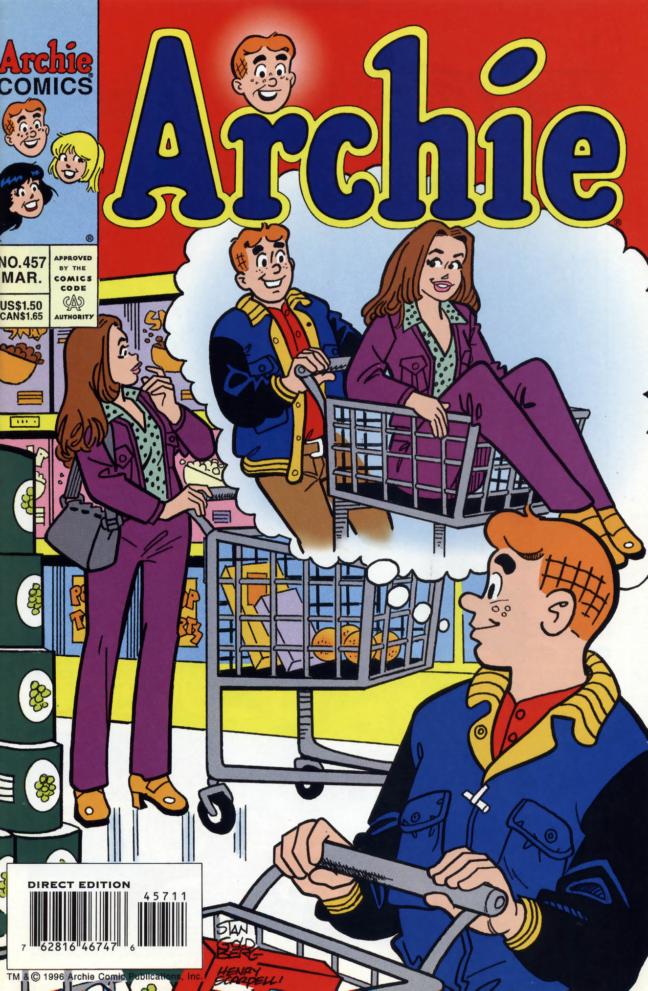 Read online Archie (1960) comic -  Issue #457 - 1