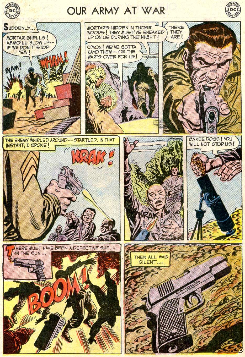 Read online Our Army at War (1952) comic -  Issue #7 - 16