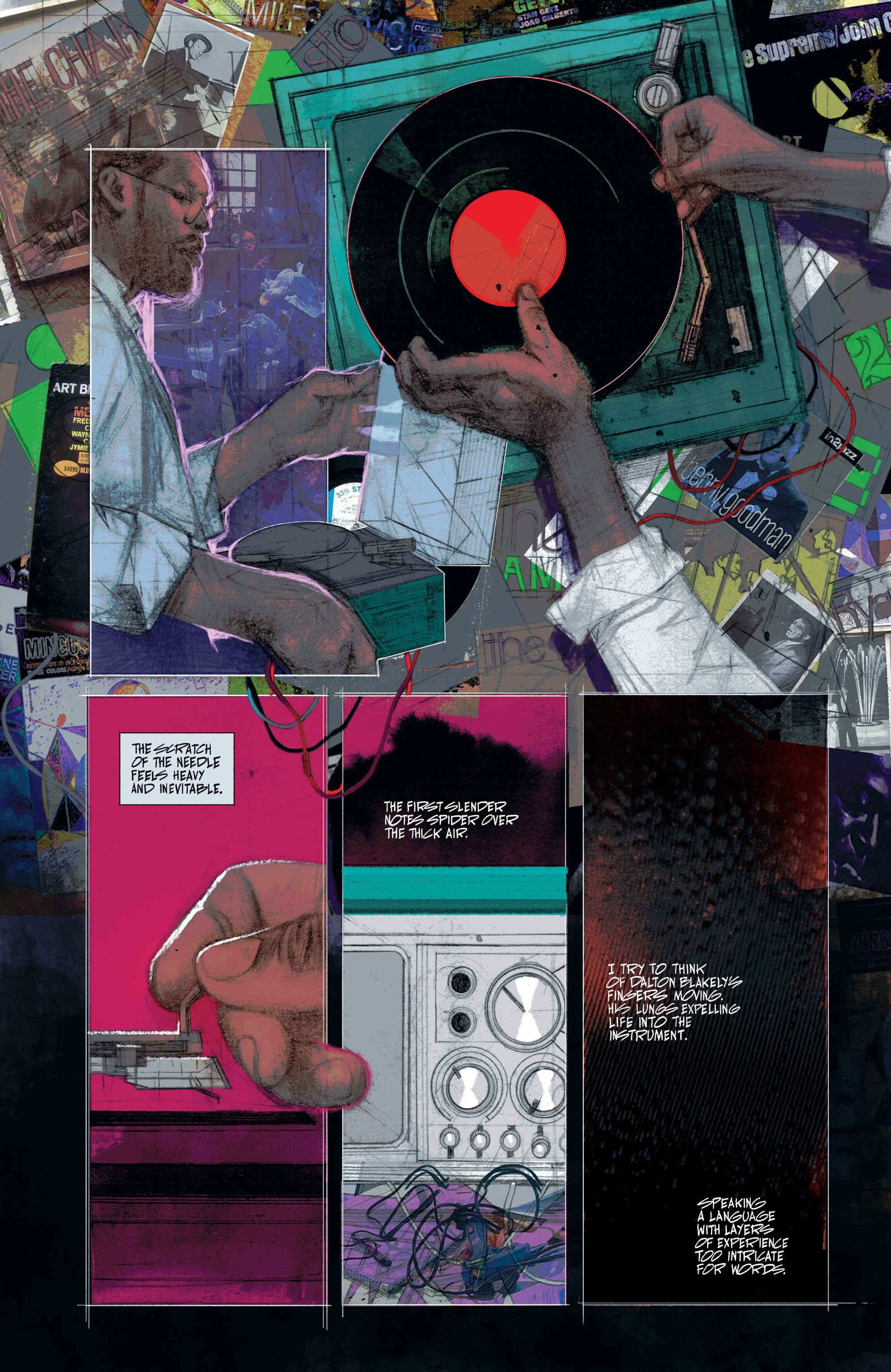 Read online Blue In Green comic -  Issue # TPB - 69