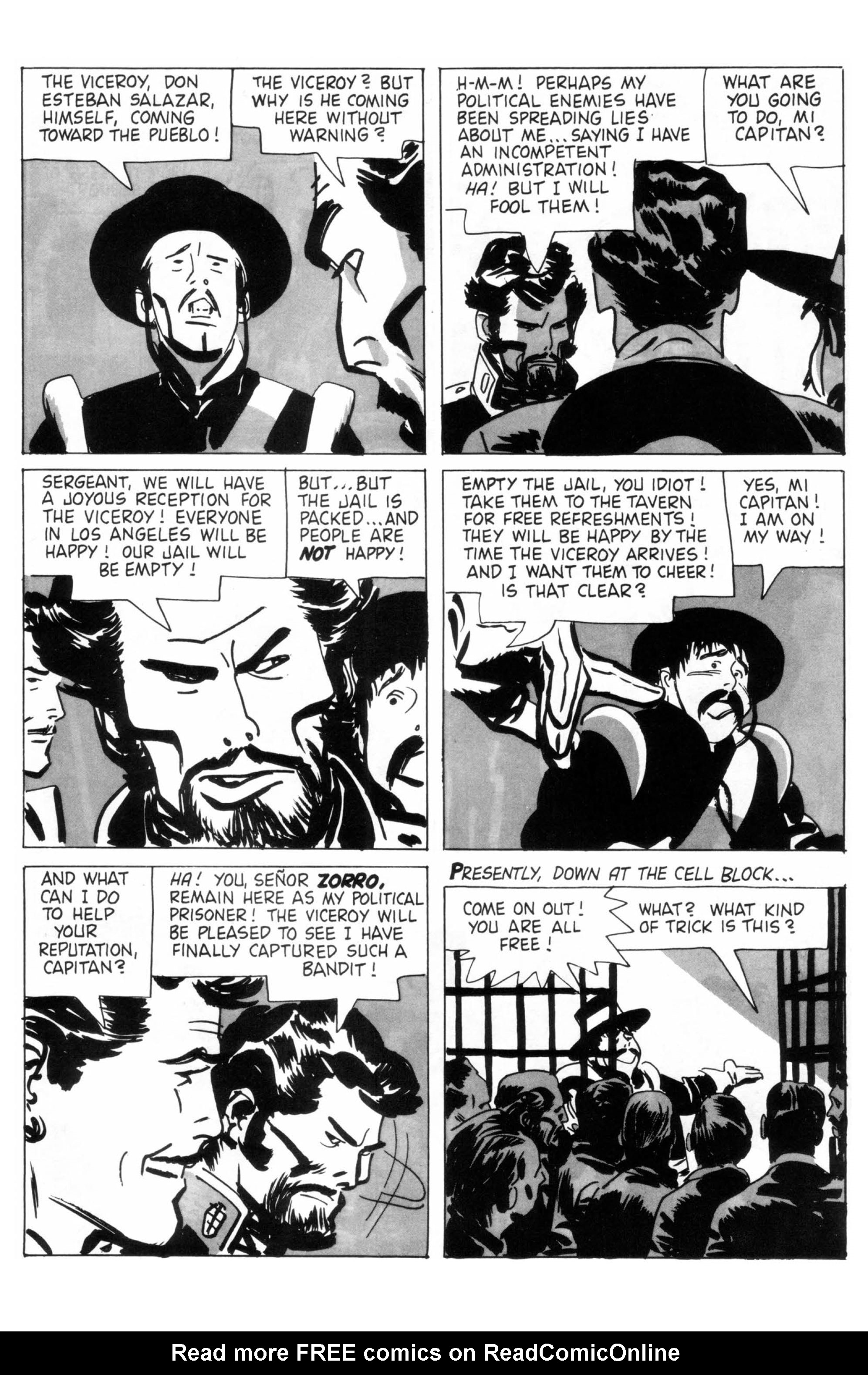 Read online Zorro Black & White Noir comic -  Issue # Full - 23