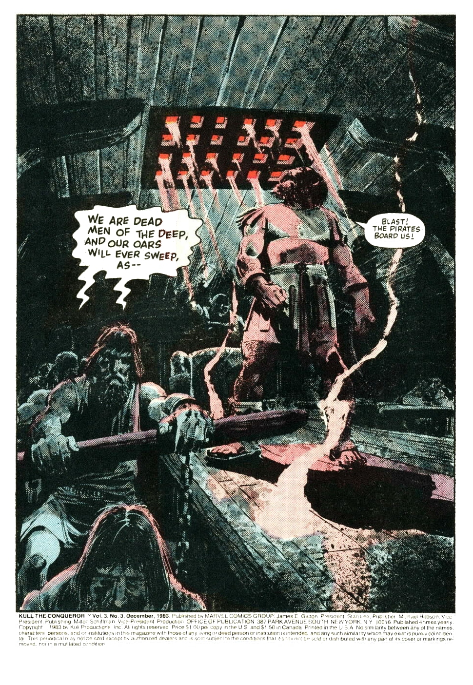 Read online Kull The Conqueror (1983) comic -  Issue #3 - 3