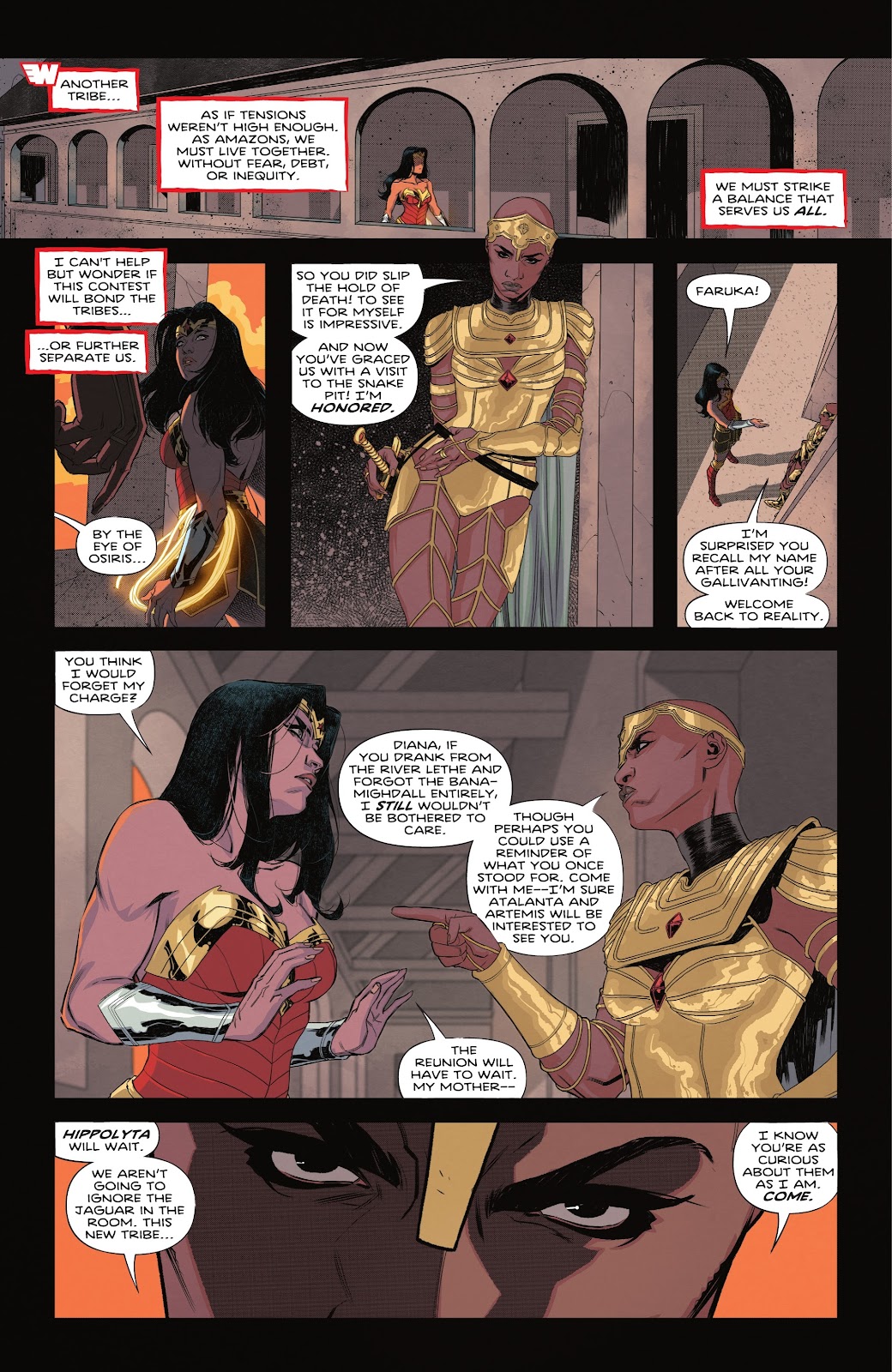 Trial of the Amazons issue 1 - Page 18