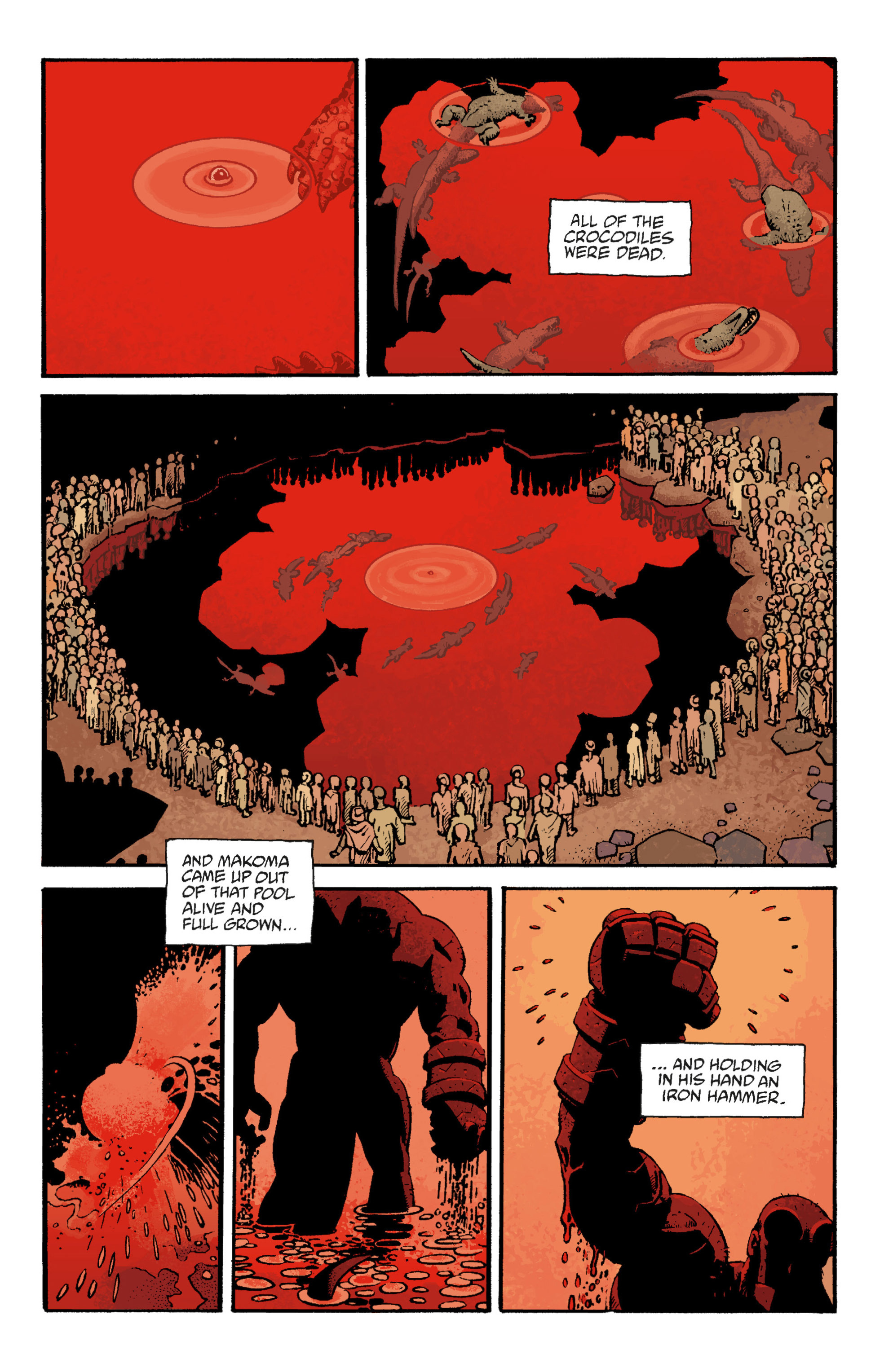 Read online Hellboy comic -  Issue #7 - 92
