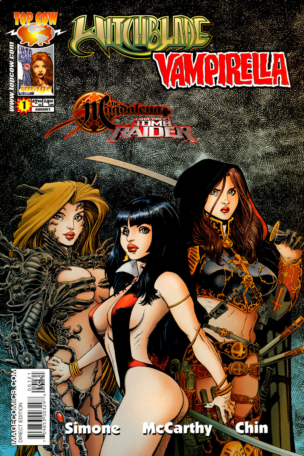 Read online Tomb Raider/Witchblade/Magdalena/Vampirella comic -  Issue # Full - 2