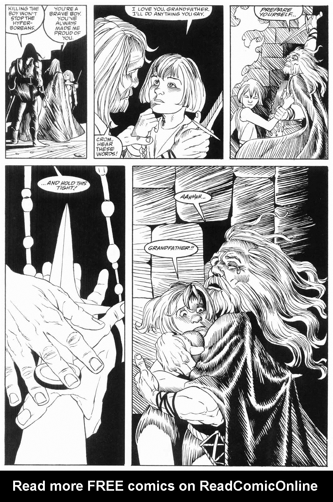 Read online The Savage Sword Of Conan comic -  Issue #157 - 47