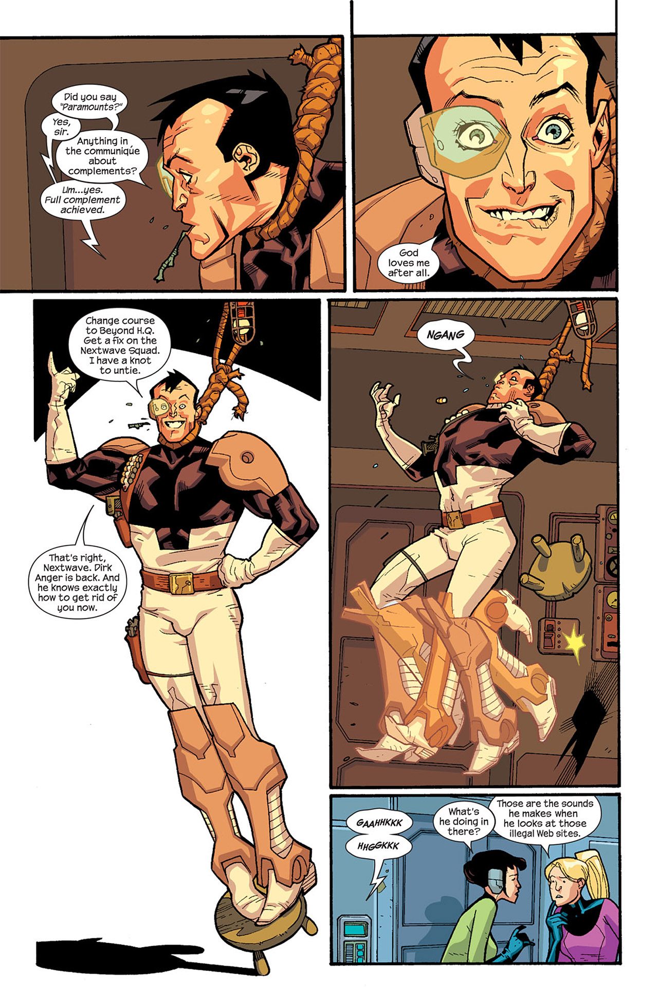 Read online Nextwave: Agents Of H.A.T.E. comic -  Issue #8 - 16
