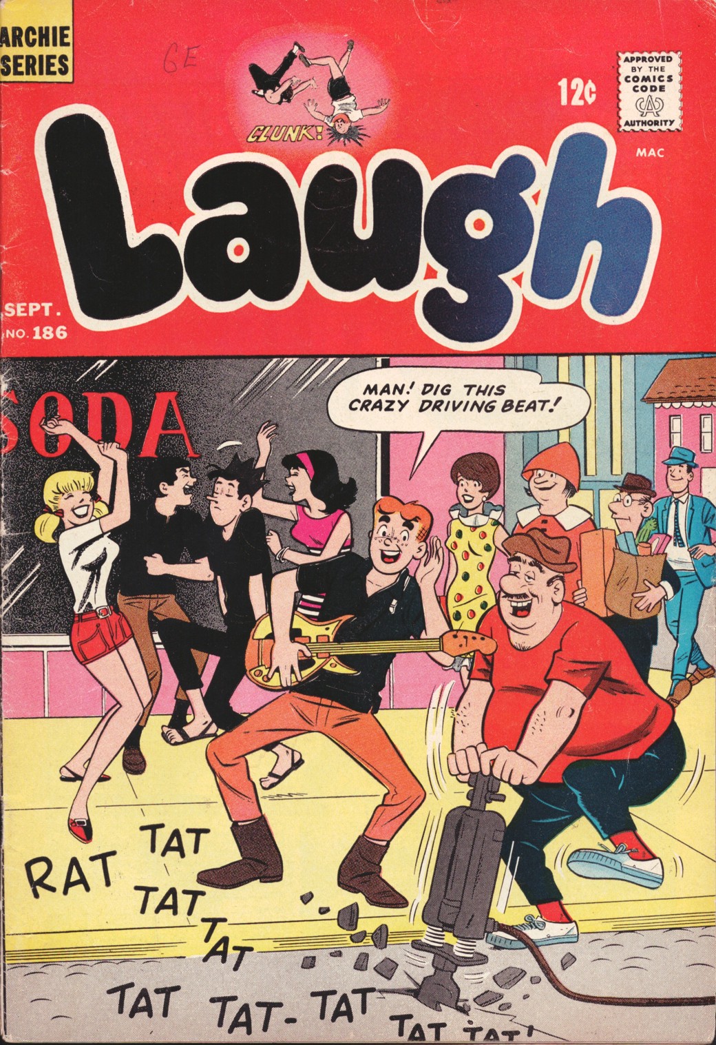 Read online Laugh (Comics) comic -  Issue #186 - 1