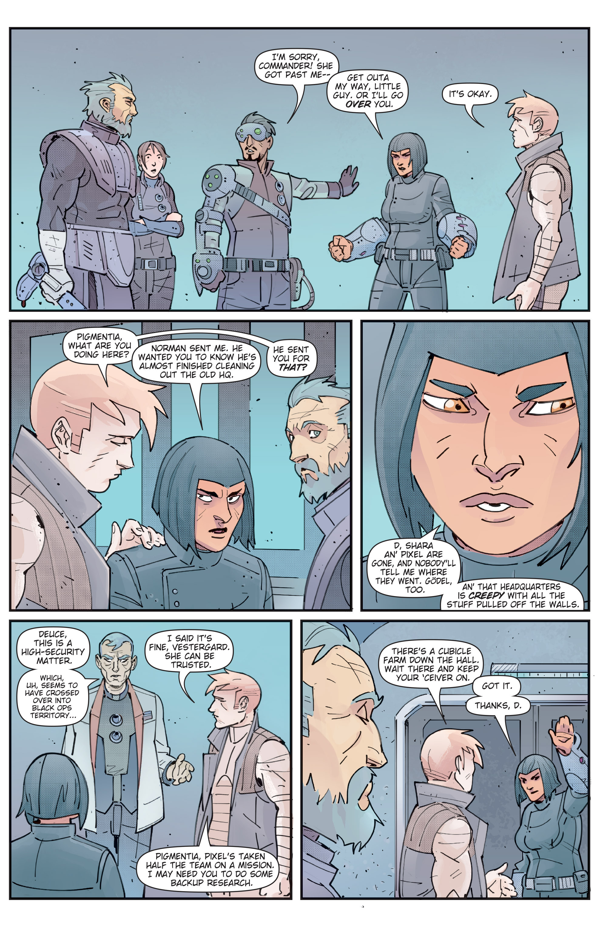 Read online EGOs comic -  Issue #6 - 9