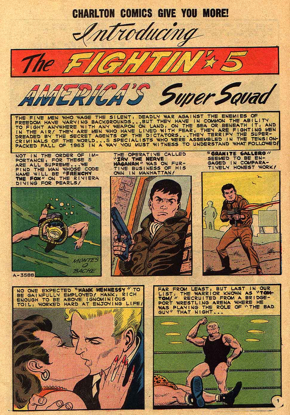 Read online The Fightin' 5 comic -  Issue #28 - 3