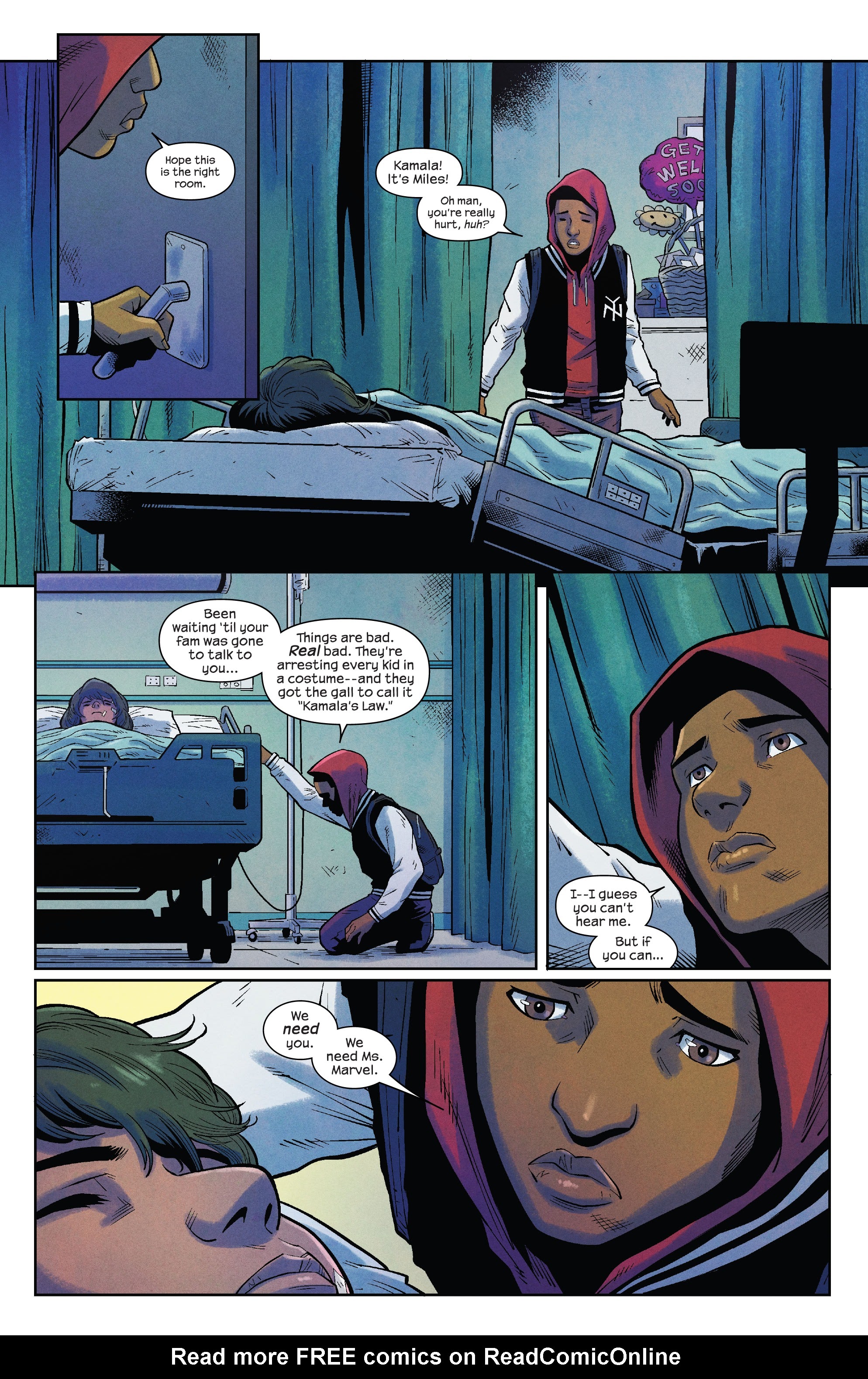 Read online Magnificent Ms. Marvel comic -  Issue #14 - 17