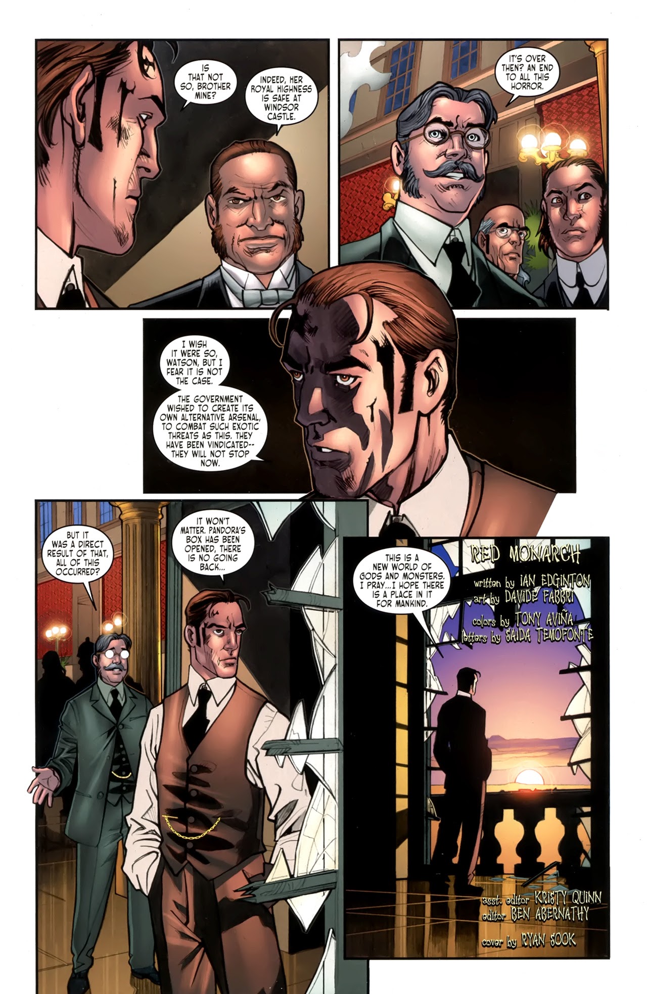 Read online Victorian Undead (2011) comic -  Issue #5 - 21