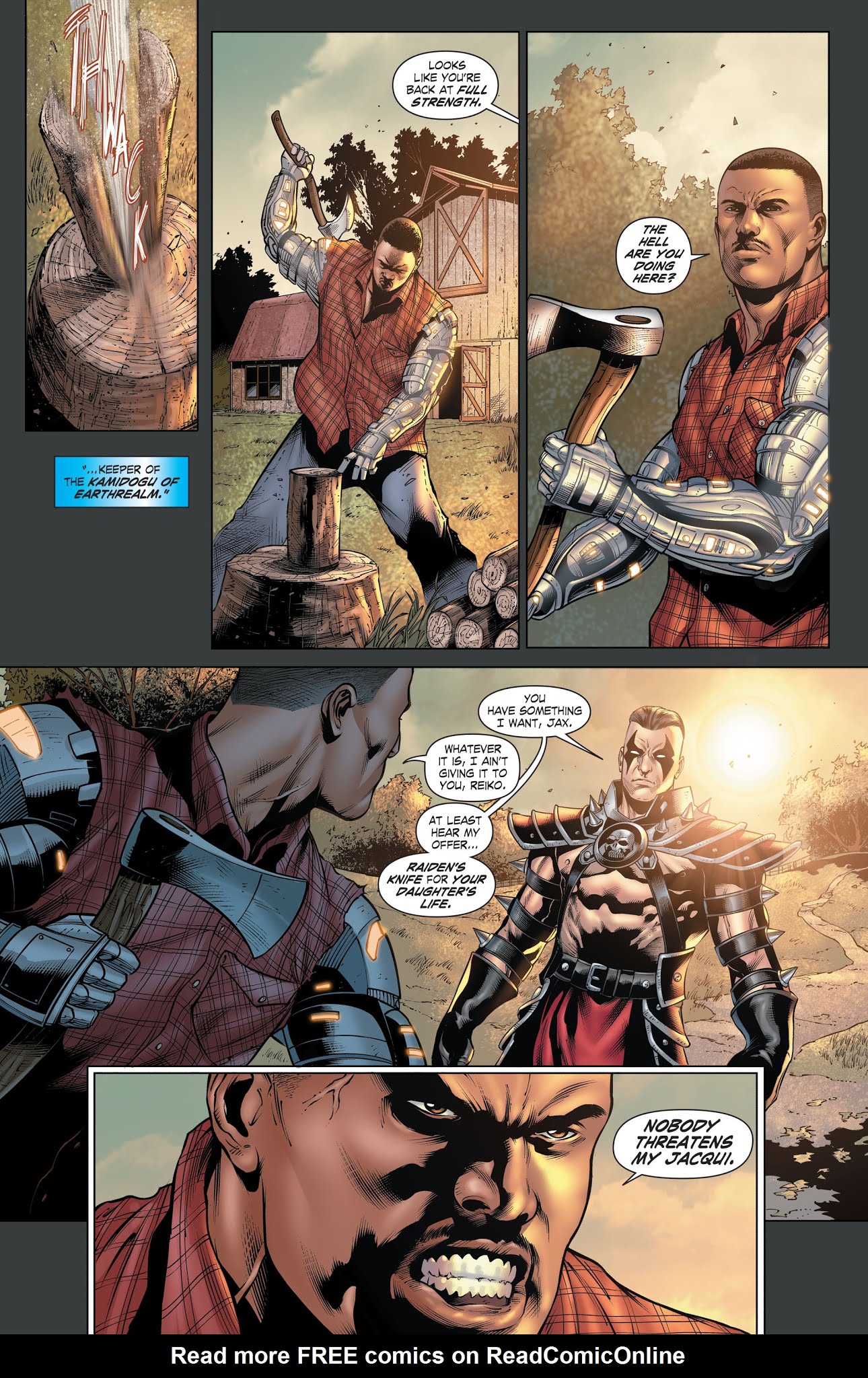 Read online Mortal Kombat X [I] comic -  Issue # _TPB 2 - 46