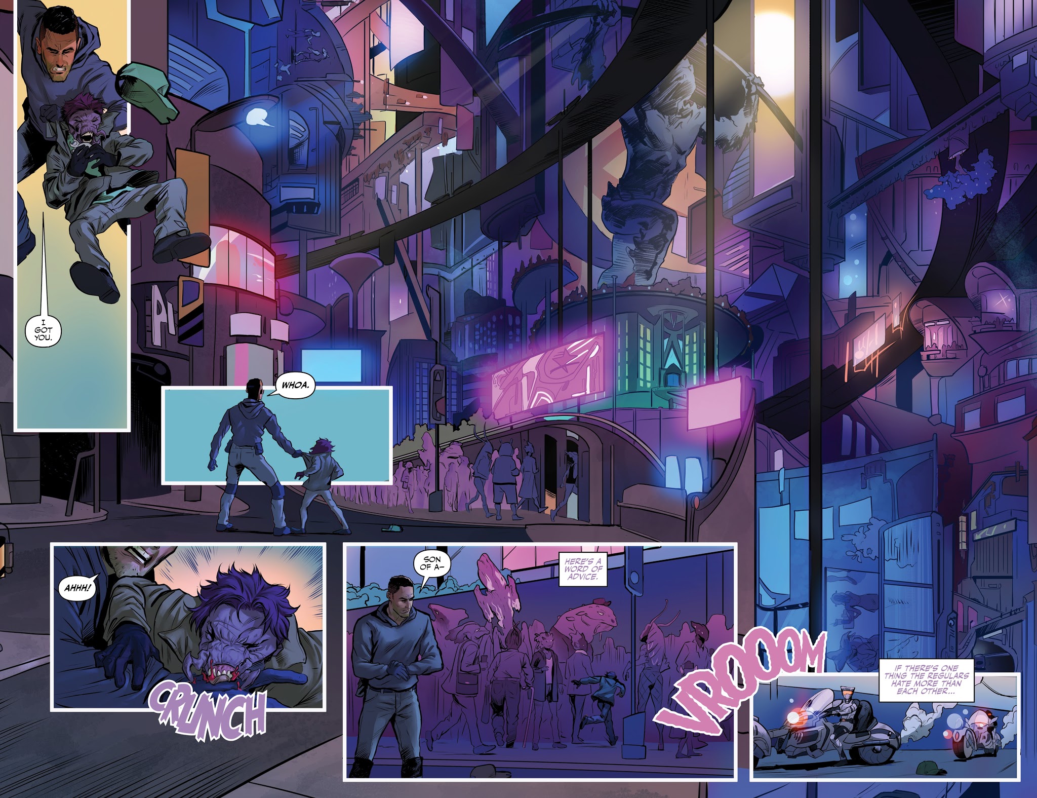 Read online Alien Bounty Hunter comic -  Issue #2 - 6