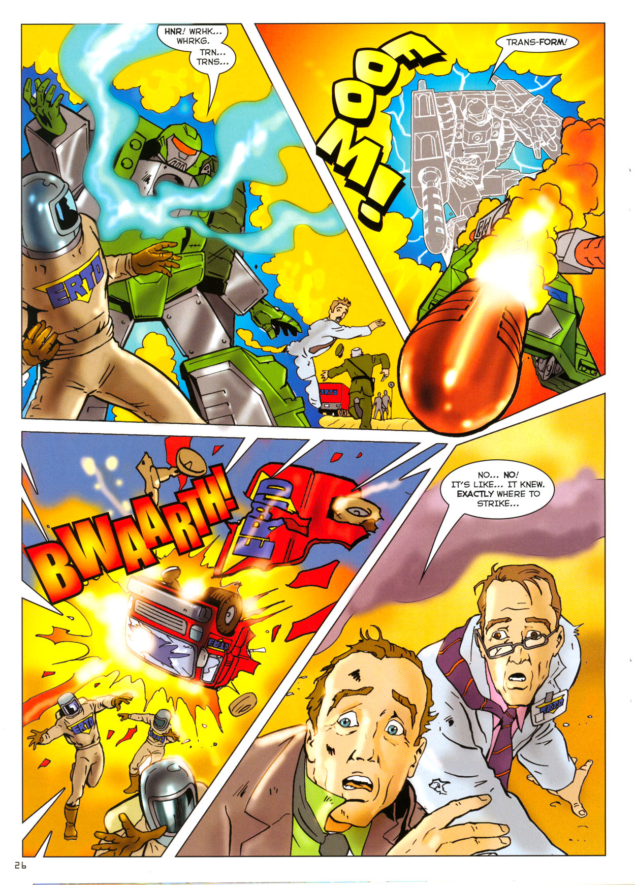 Read online Transformers: Armada (2003) comic -  Issue #7 - 20