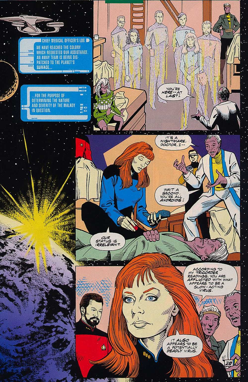 Read online Star Trek: The Next Generation (1989) comic -  Issue #79 - 21