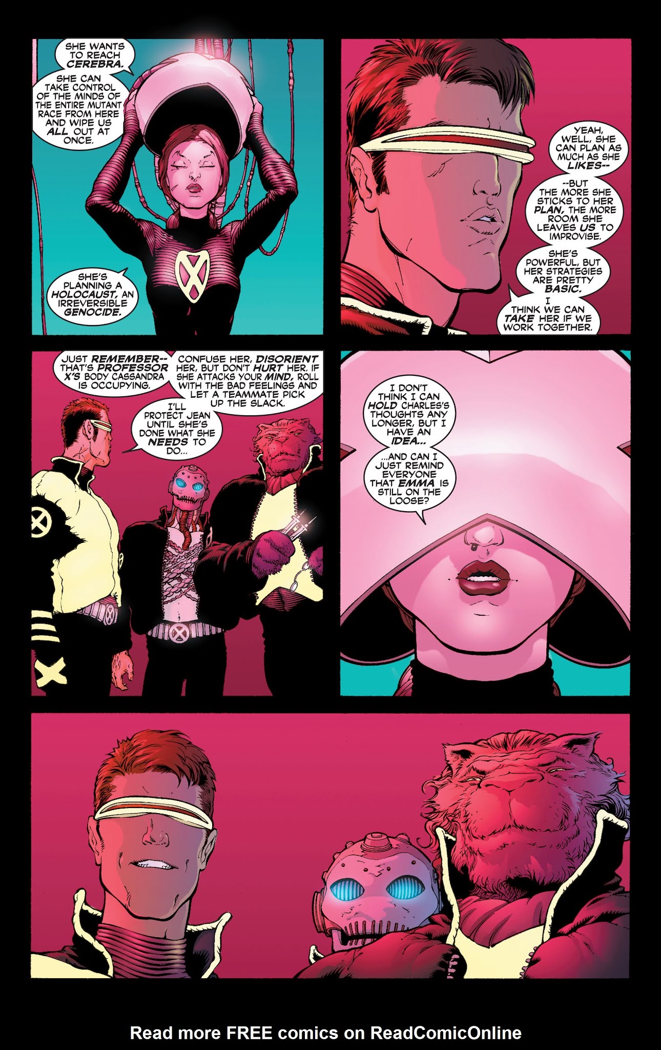 Read online New X-Men (2001) comic -  Issue # _TPB 2 - 203