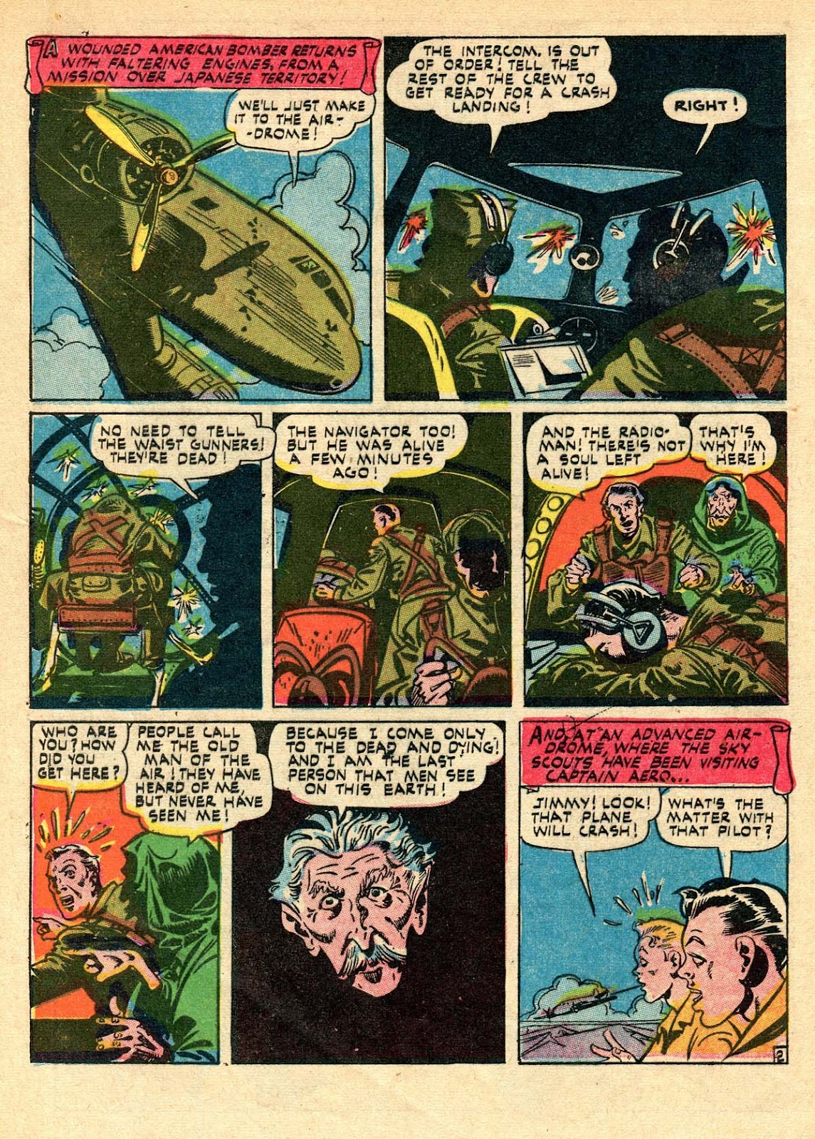 Captain Aero Comics issue 23 - Page 46