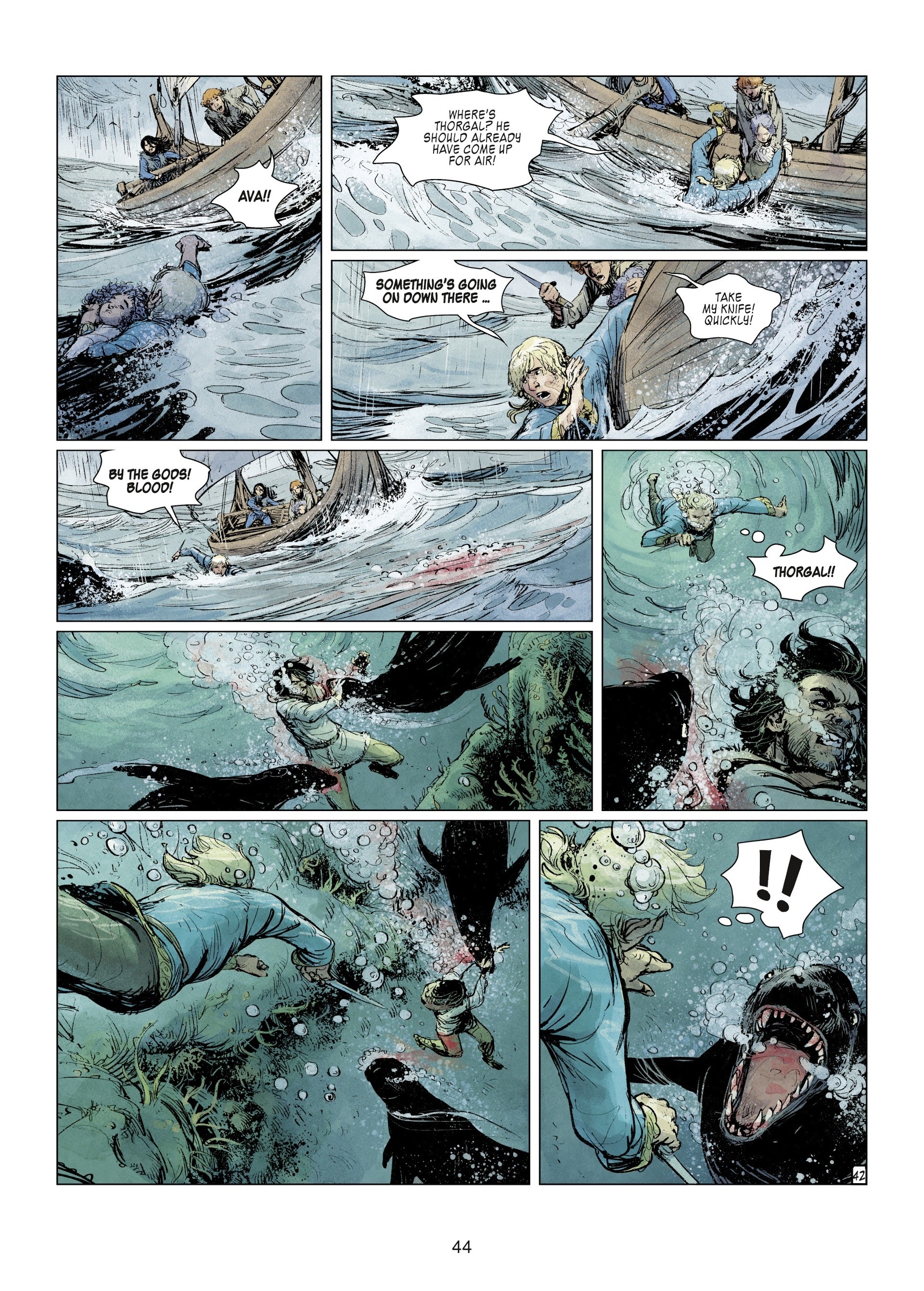 Read online Thorgal comic -  Issue #30 - 46