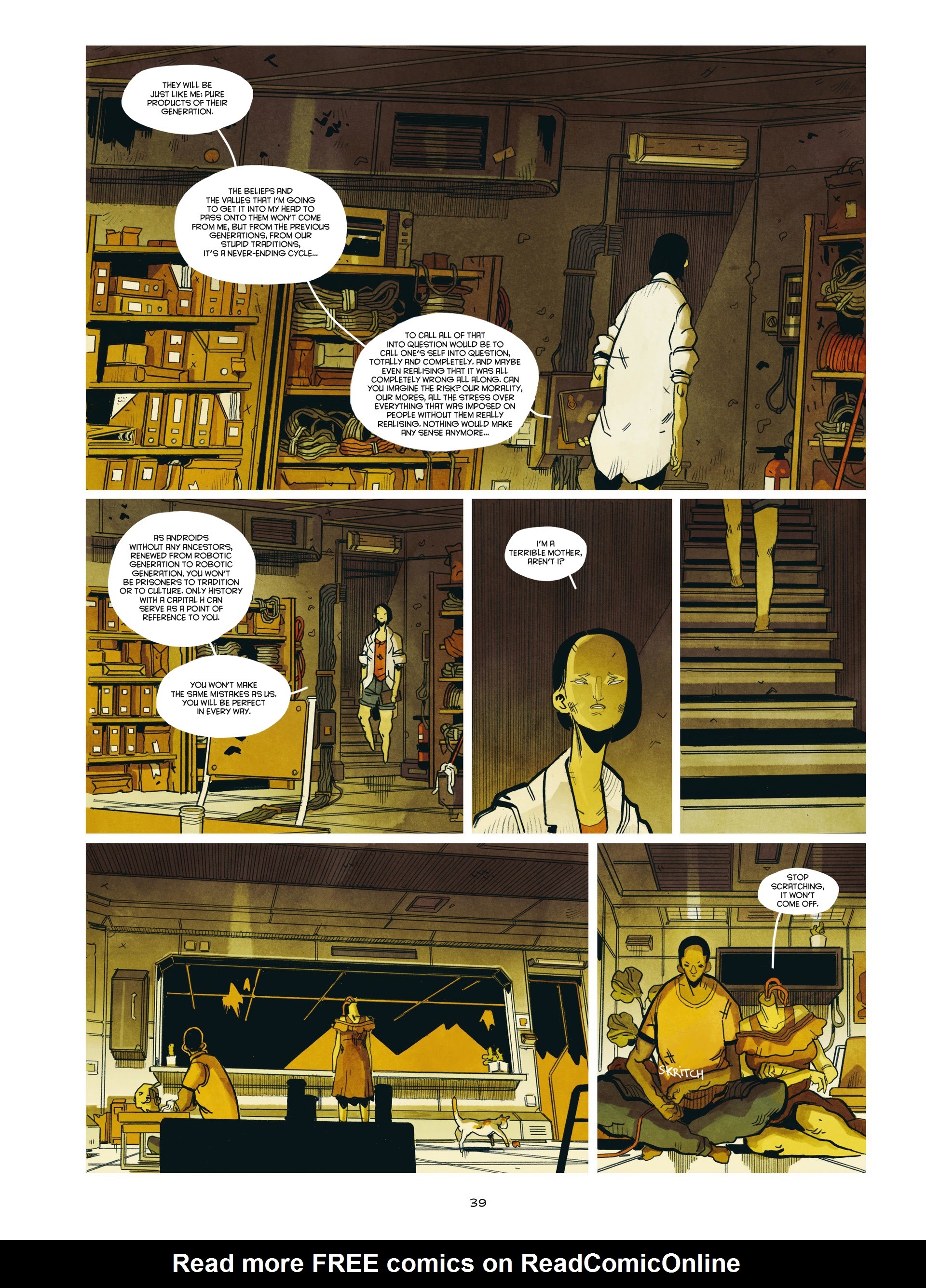 Read online Carbon & Silicon (2020) comic -  Issue # TPB (Part 1) - 38