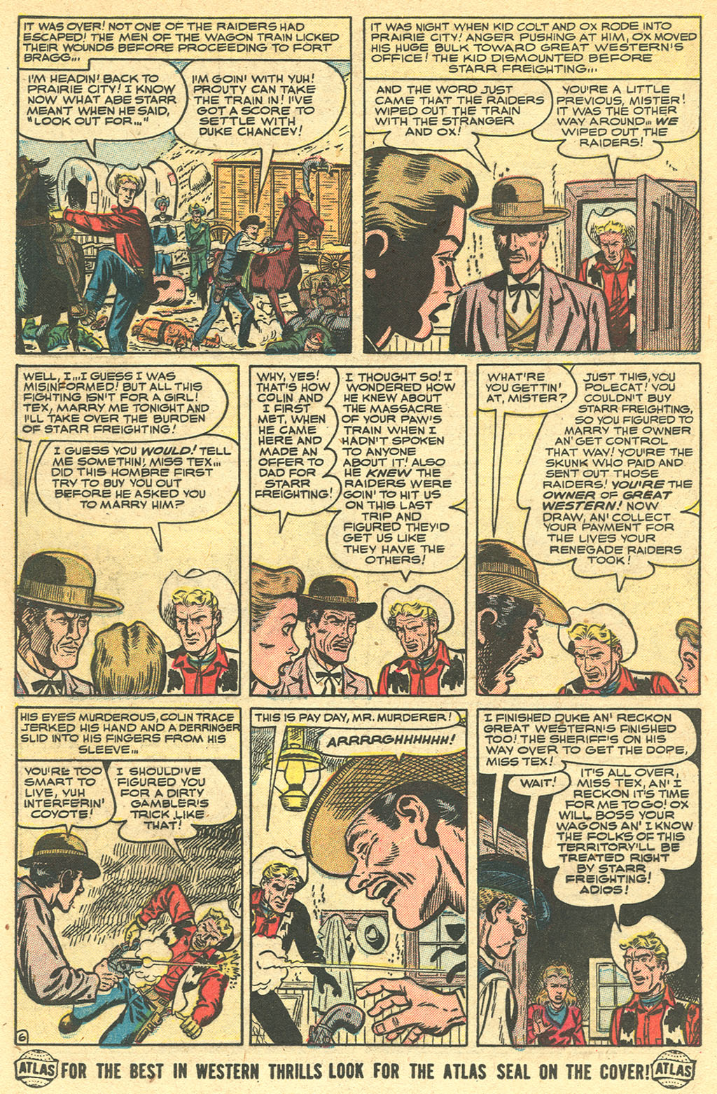 Read online Kid Colt Outlaw comic -  Issue #35 - 16