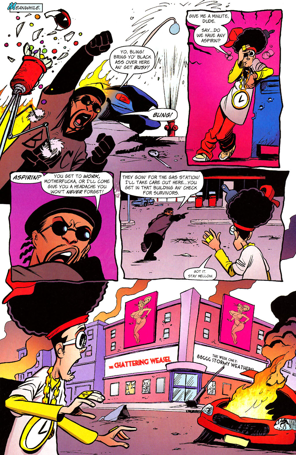 Read online Paul Jenkins' Sidekick comic -  Issue #4 - 13