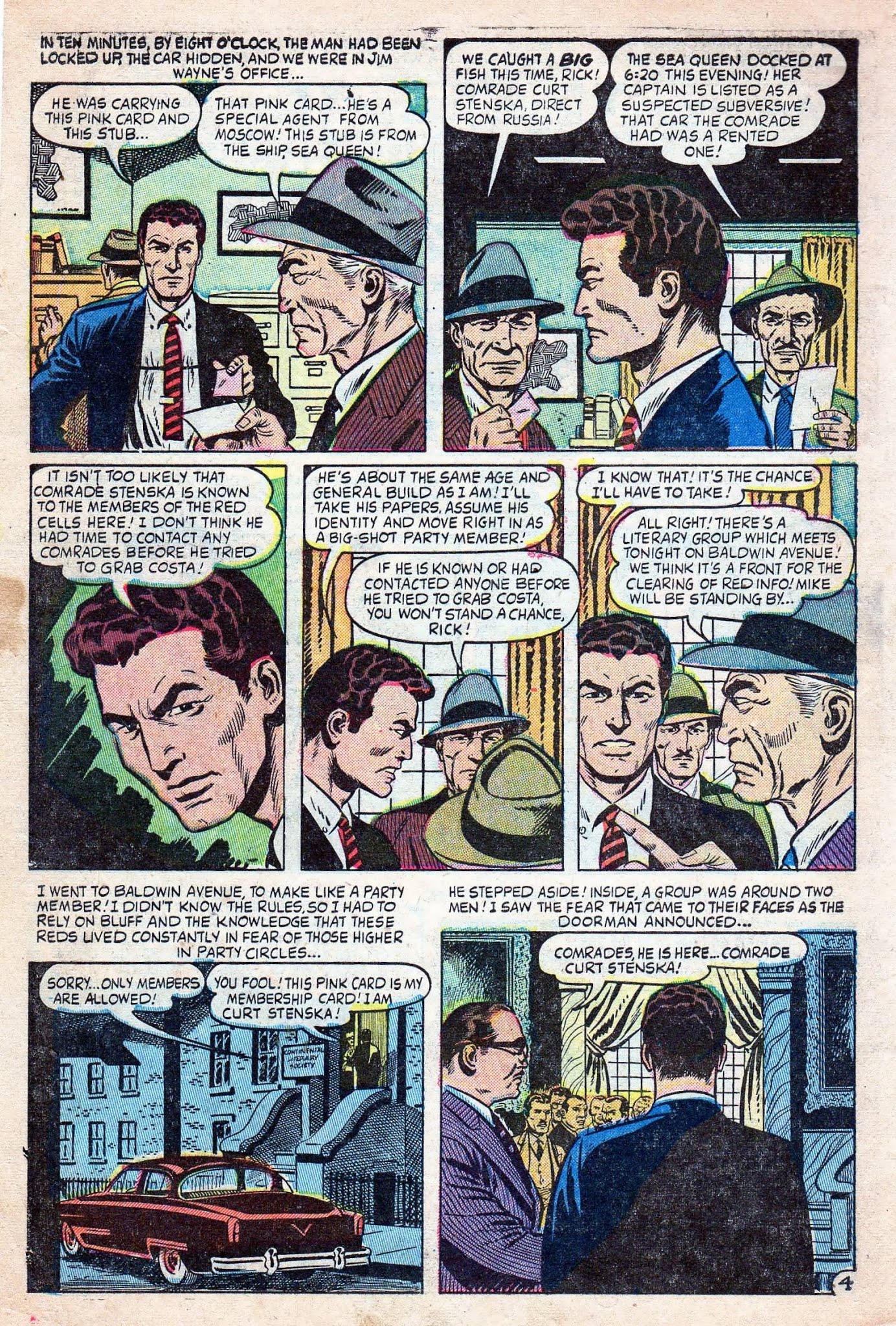 Read online Spy Thrillers comic -  Issue #1 - 6