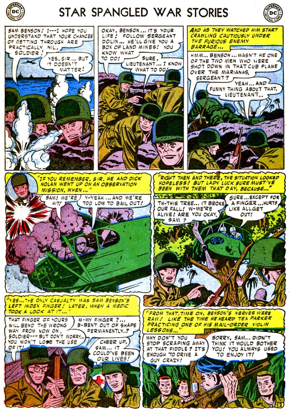 Read online Star Spangled War Stories (1952) comic -  Issue #2b - 22