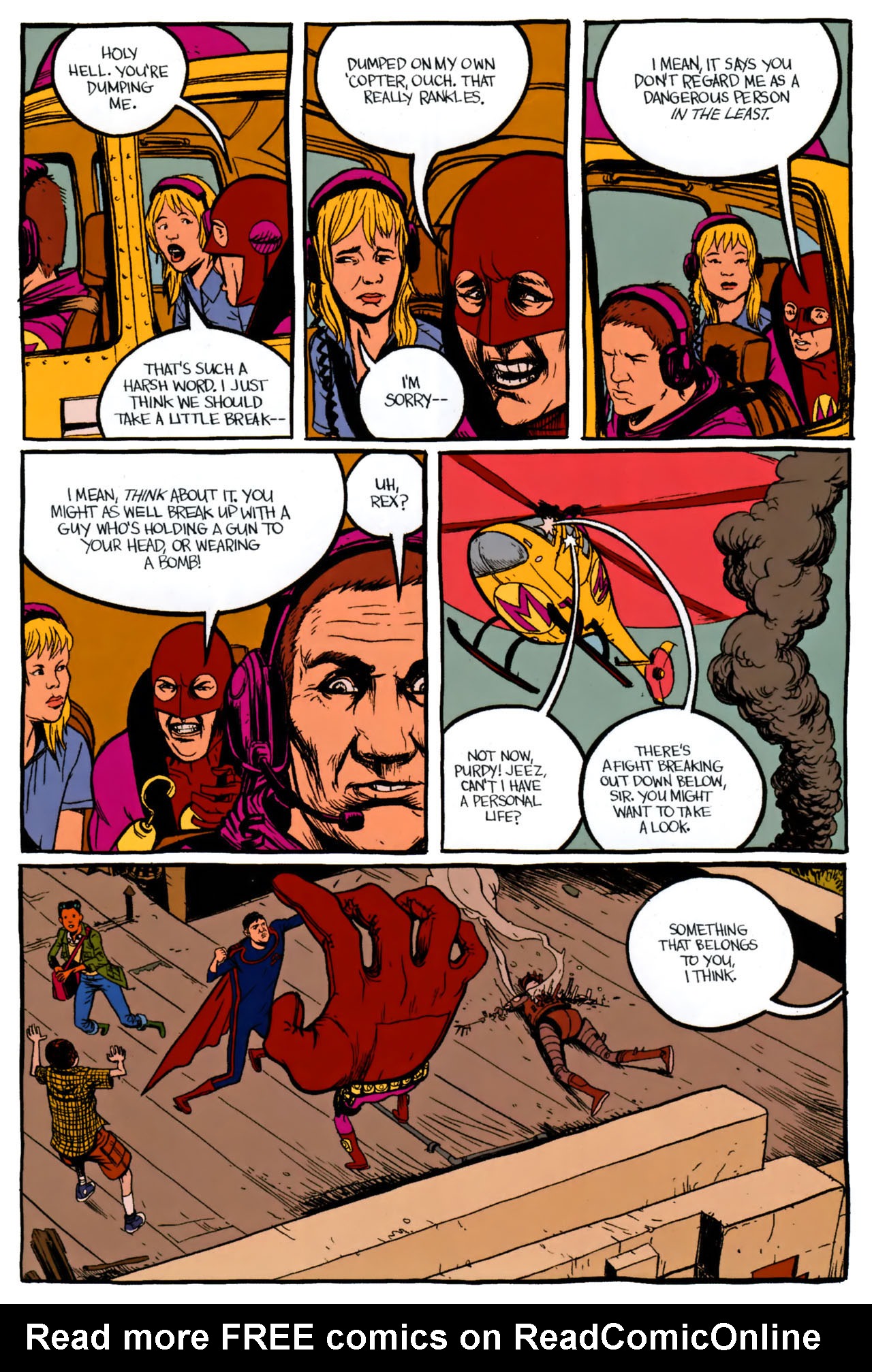 Read online Omega: The Unknown (2007) comic -  Issue #9 - 12