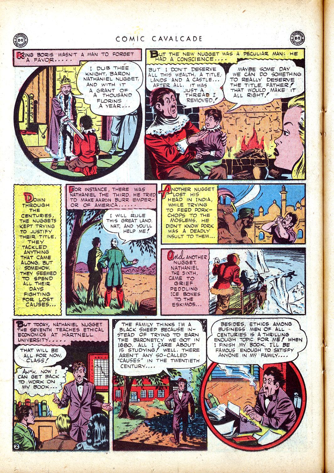 Read online Comic Cavalcade comic -  Issue #8 - 70