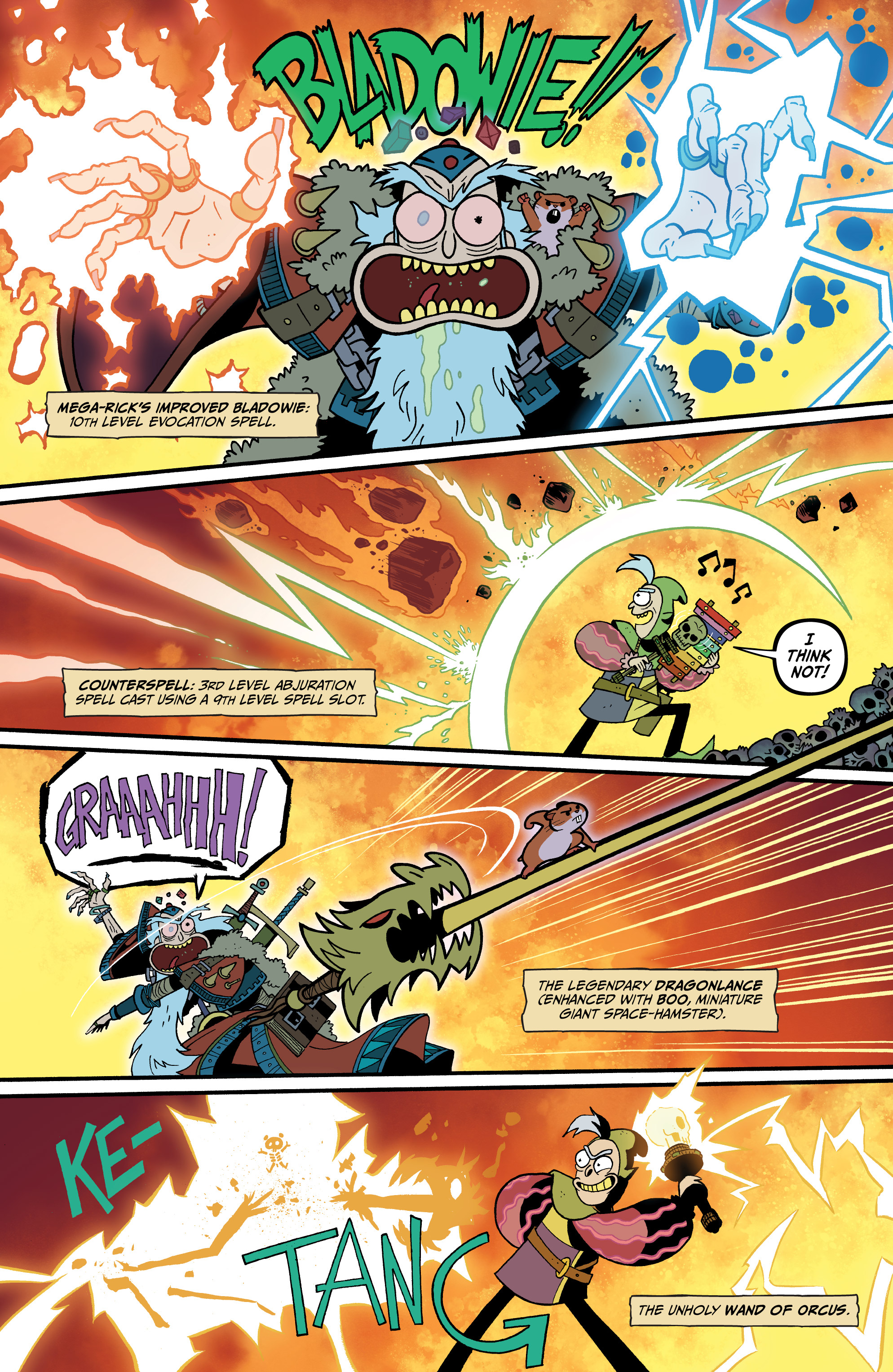 Read online Rick and Morty vs. Dungeons & Dragons II: Painscape comic -  Issue #4 - 15