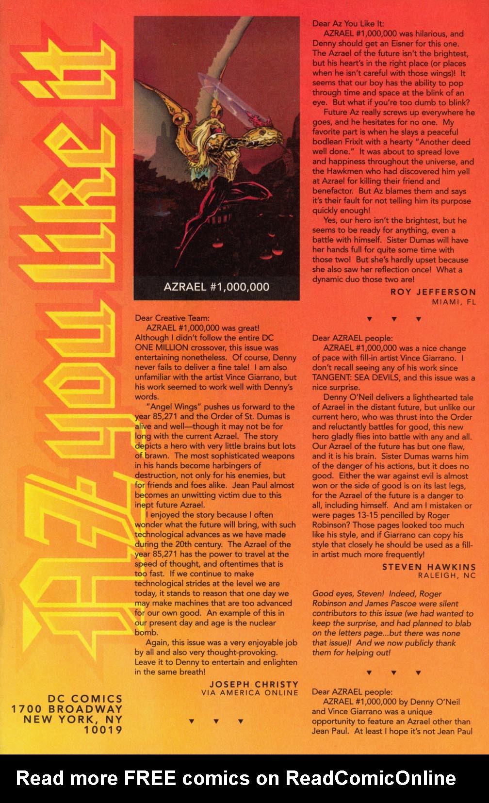 Read online Azrael: Agent of the Bat comic -  Issue #51 - 24