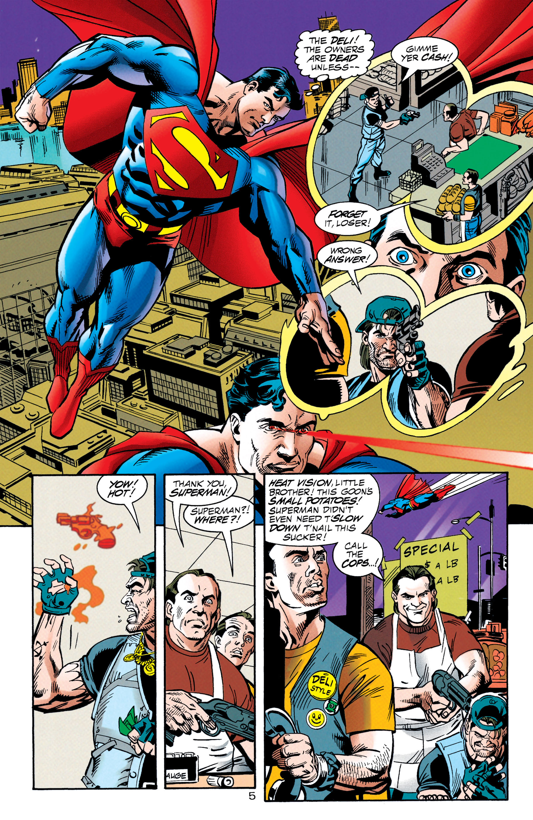 Read online Superman: The Man of Steel (1991) comic -  Issue #86 - 6