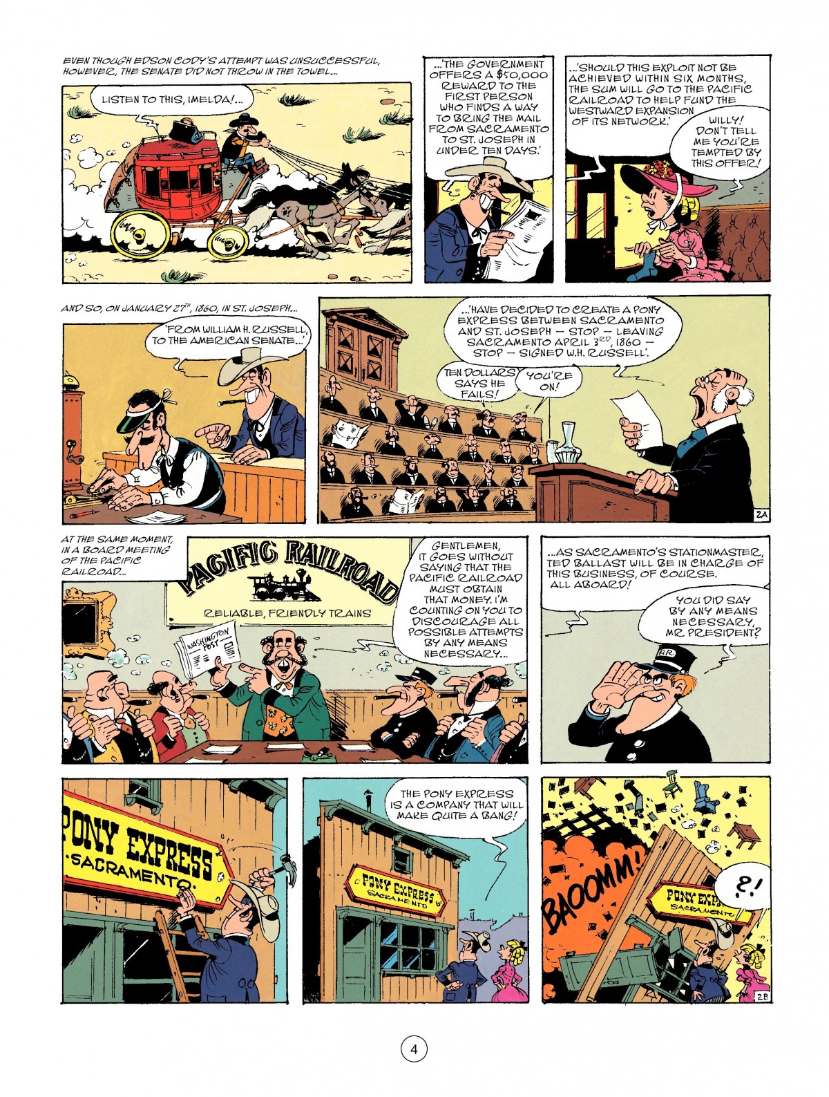 Read online A Lucky Luke Adventure comic -  Issue #46 - 4