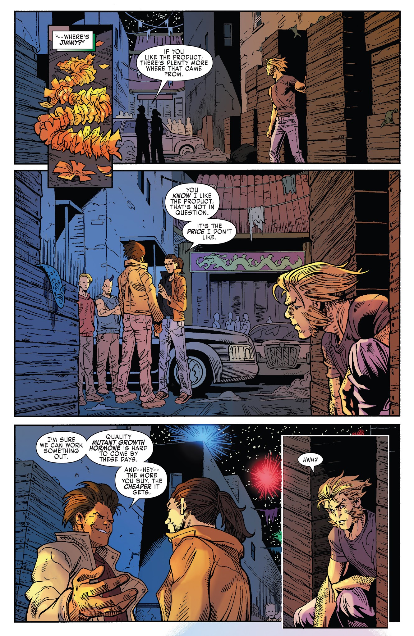 Read online X-Men: Blue comic -  Issue #6 - 9