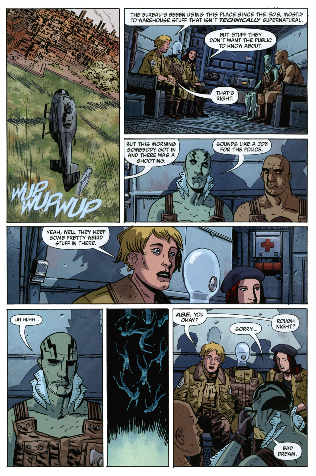 Read online B.P.R.D., Plague of Frogs comic -  Issue #1 - 12
