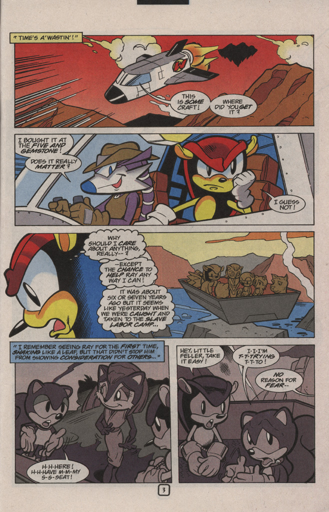 Read online Knuckles the Echidna comic -  Issue #26 - 25