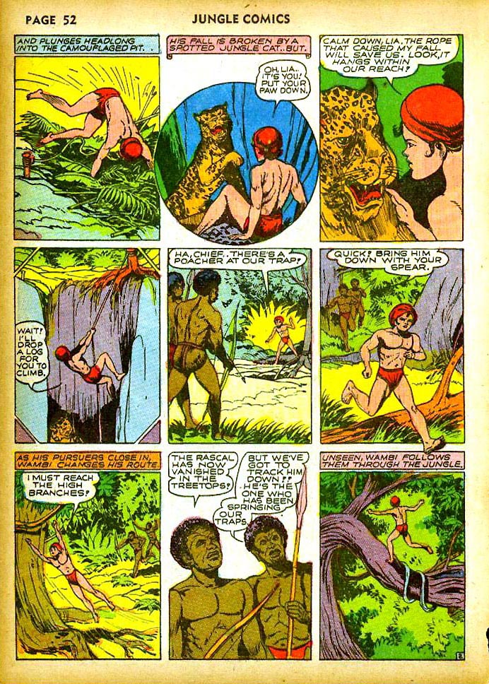 Read online Jungle Comics comic -  Issue #23 - 56